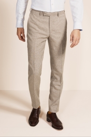 oatmeal herringbone suit