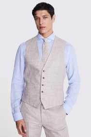 mens linen waistcoat and trousers