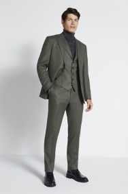 moss bros green suit