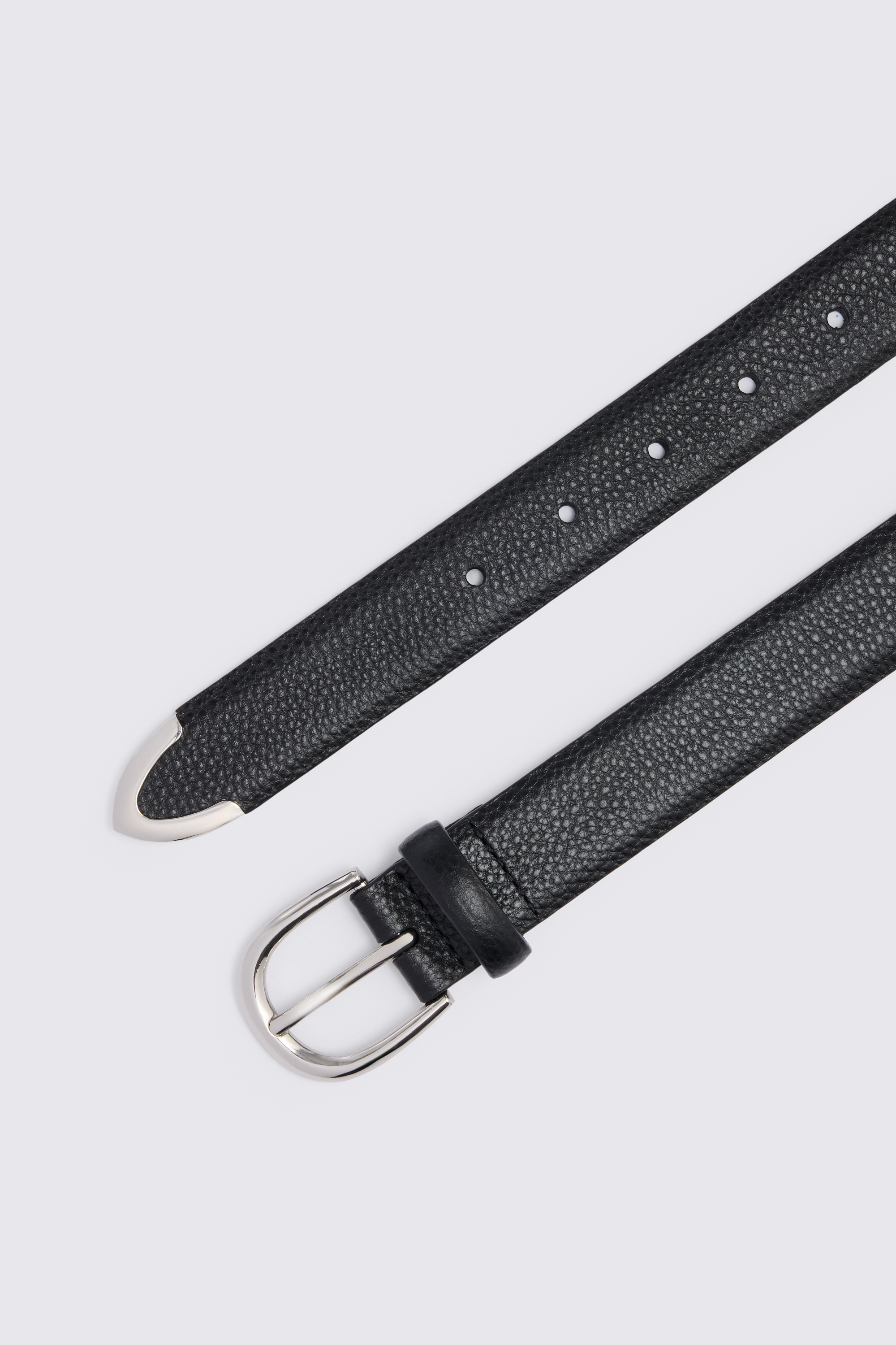 Black Western Leather Belt