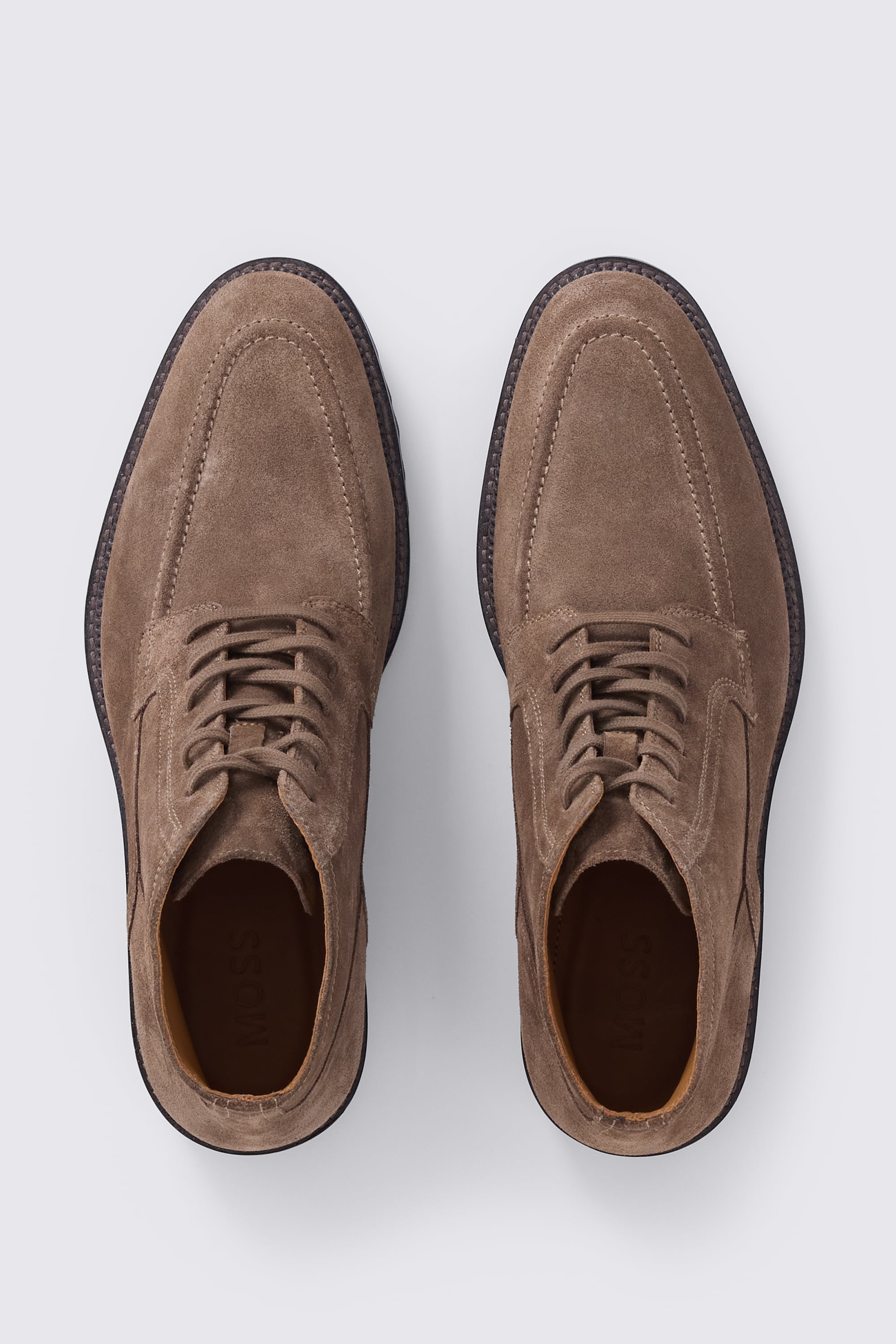Oslo Taupe Suede Boots
