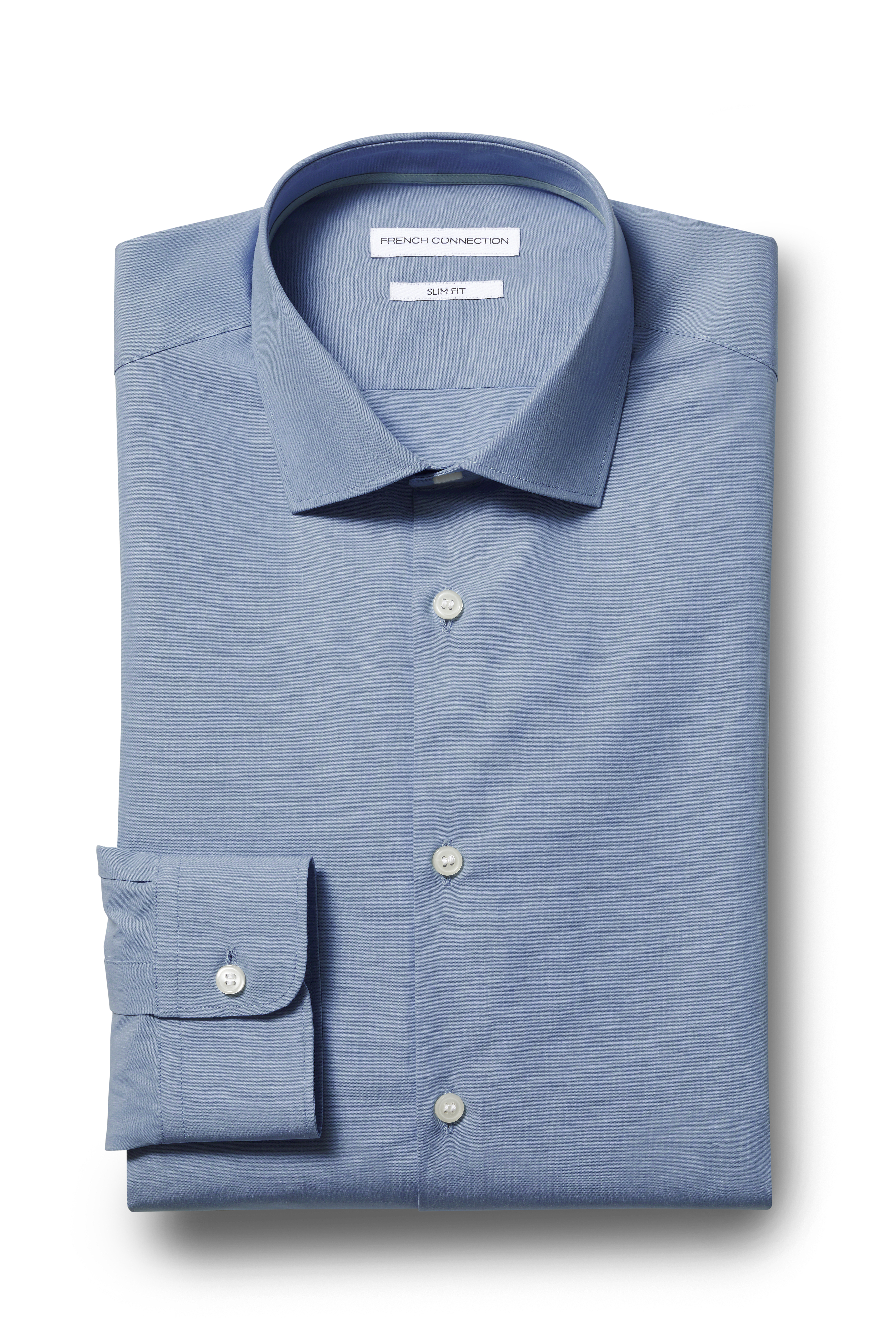 slim chambray shirt