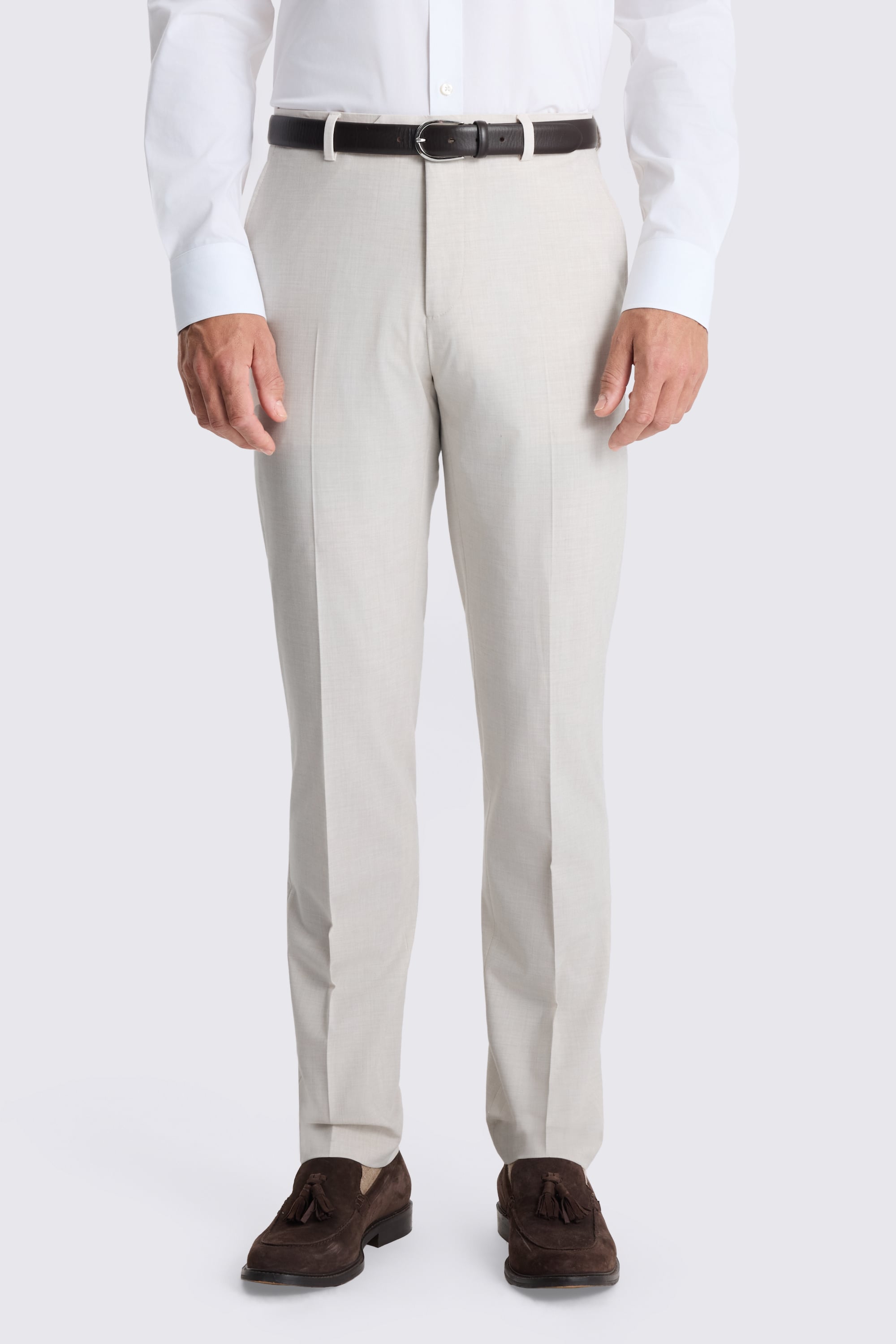 Tailored Fit Light Neutral Suit