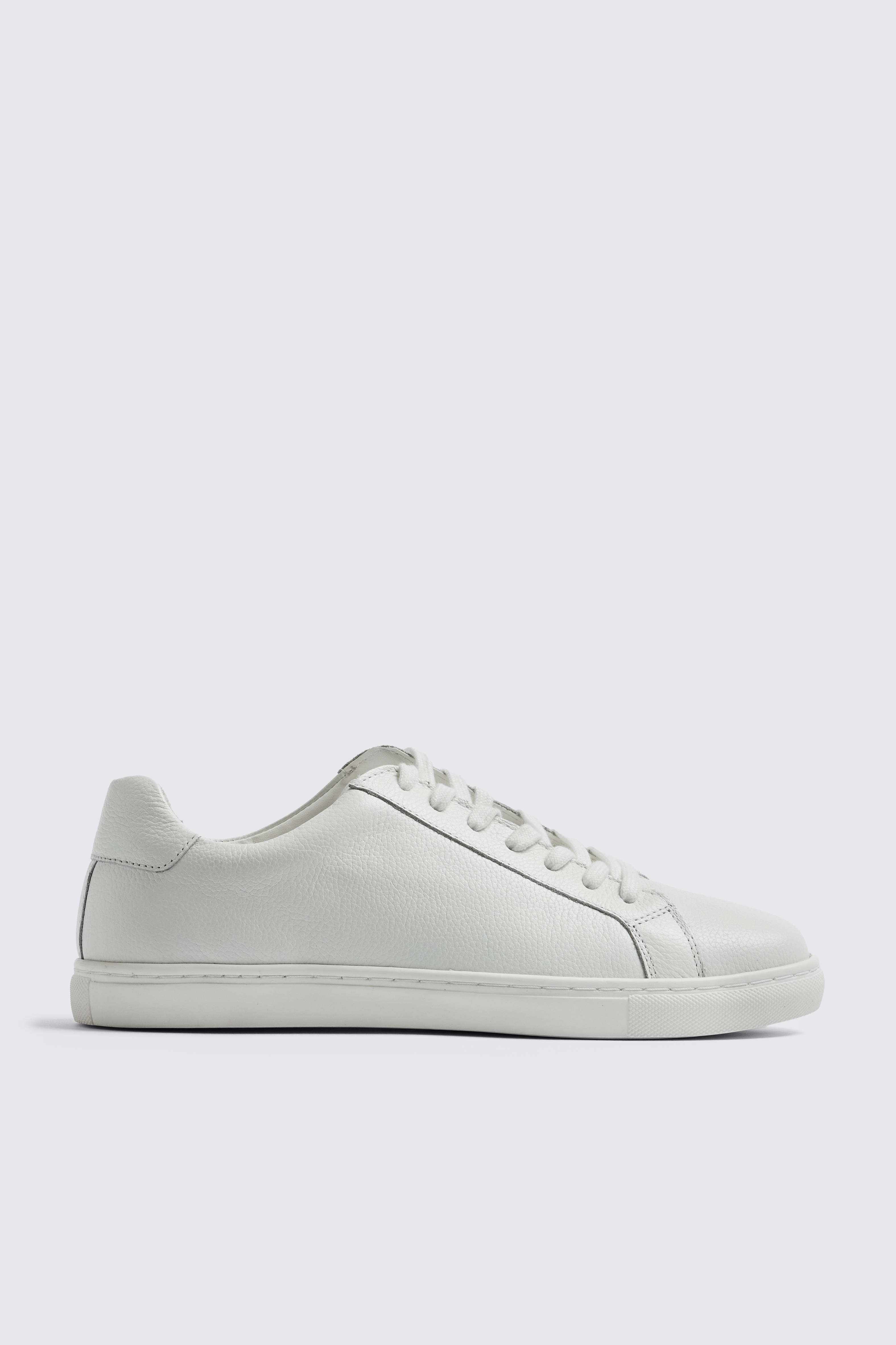 White Leather Trainers