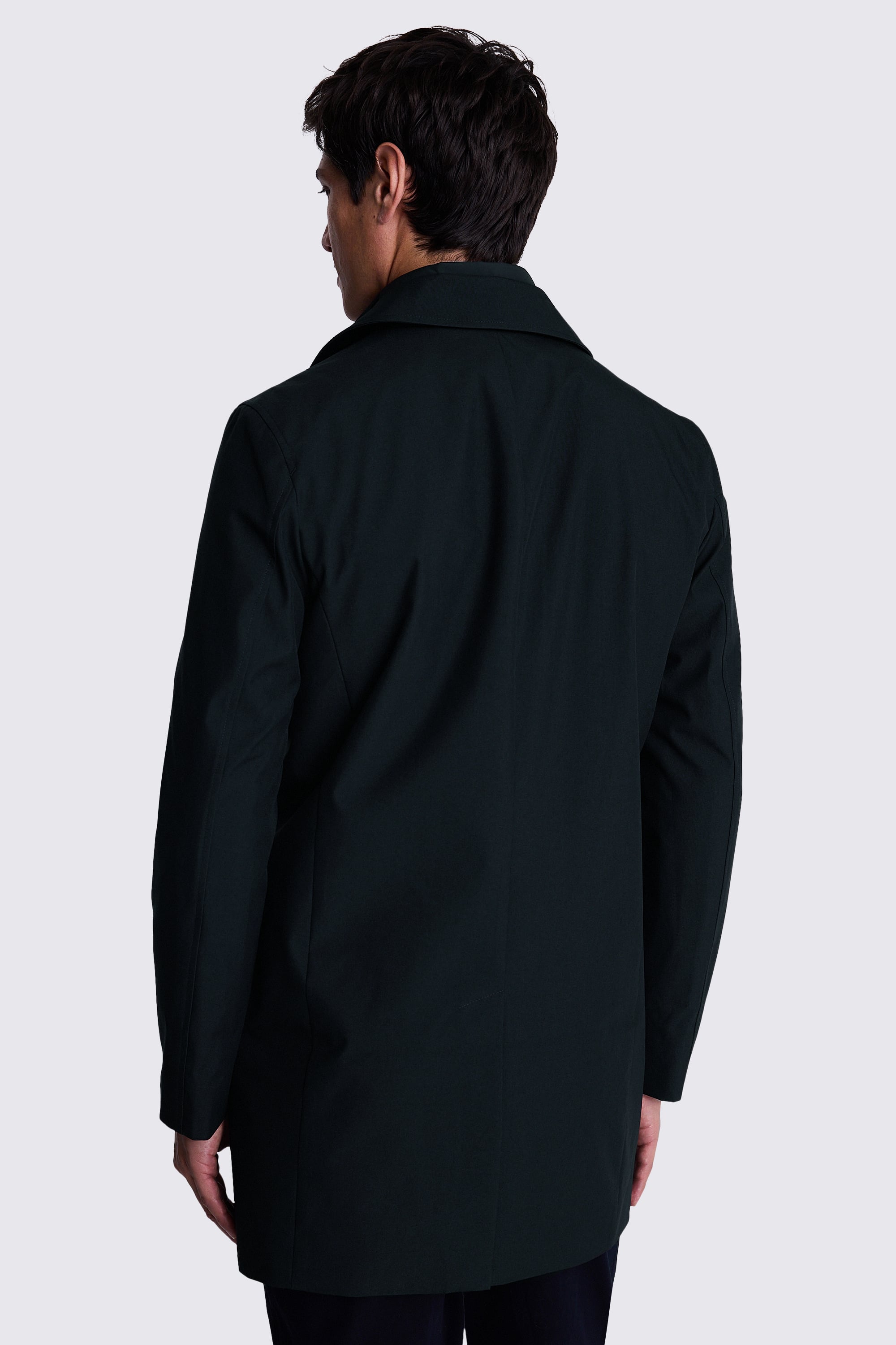 Navy Raincoat With Removable Insert