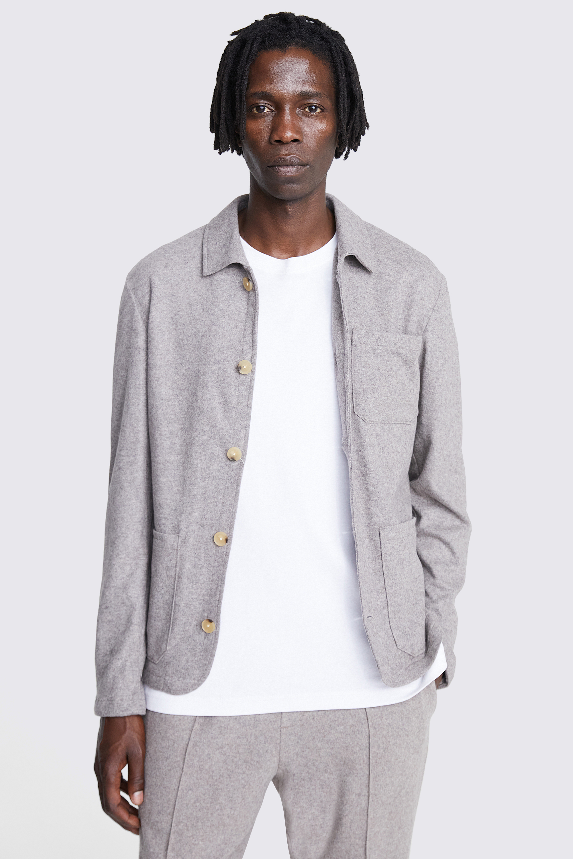 Oatmeal Shacket | Buy Online at Moss