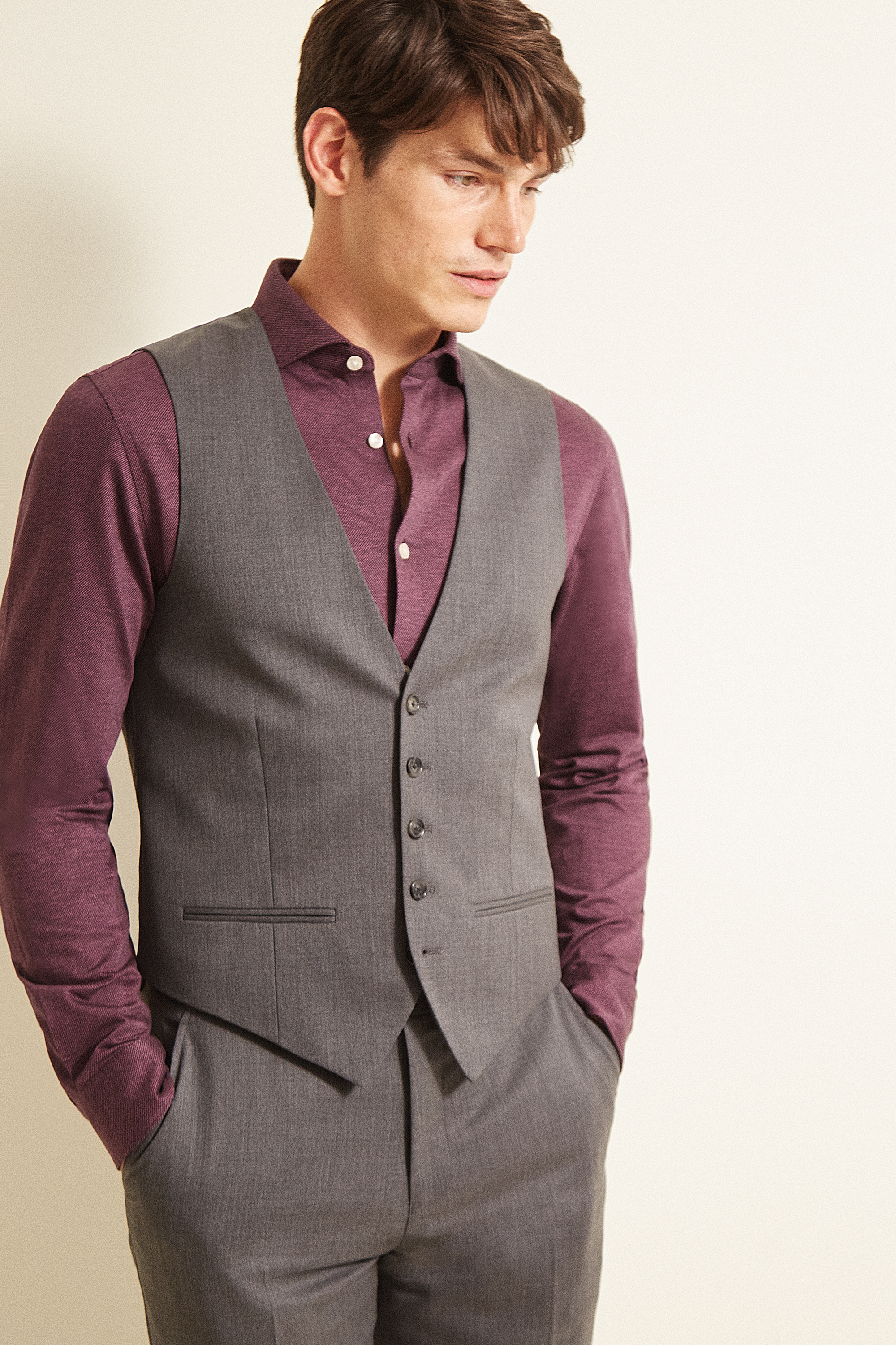 ted baker grey waistcoat