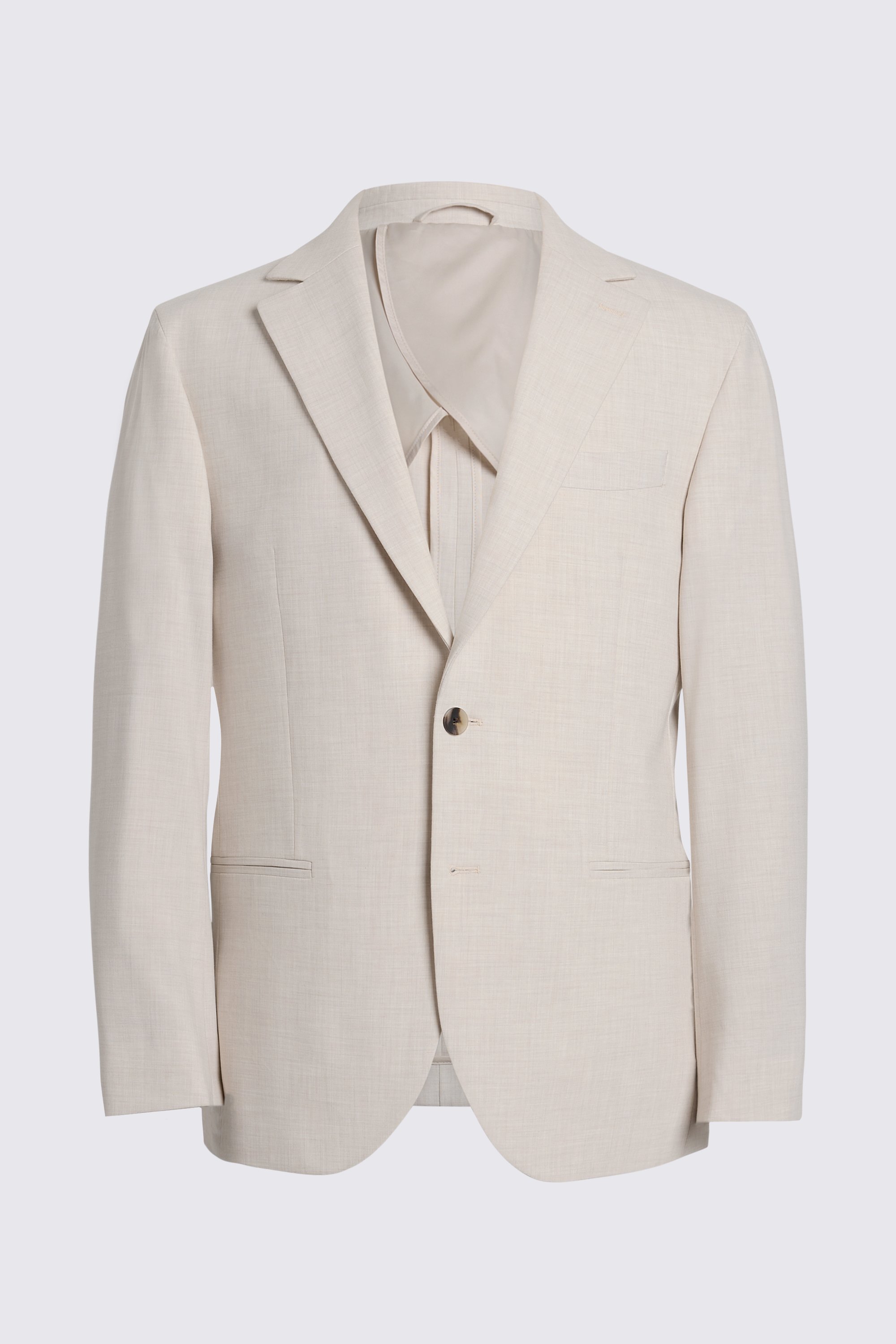 Tailored Fit Light Neutral Jacket