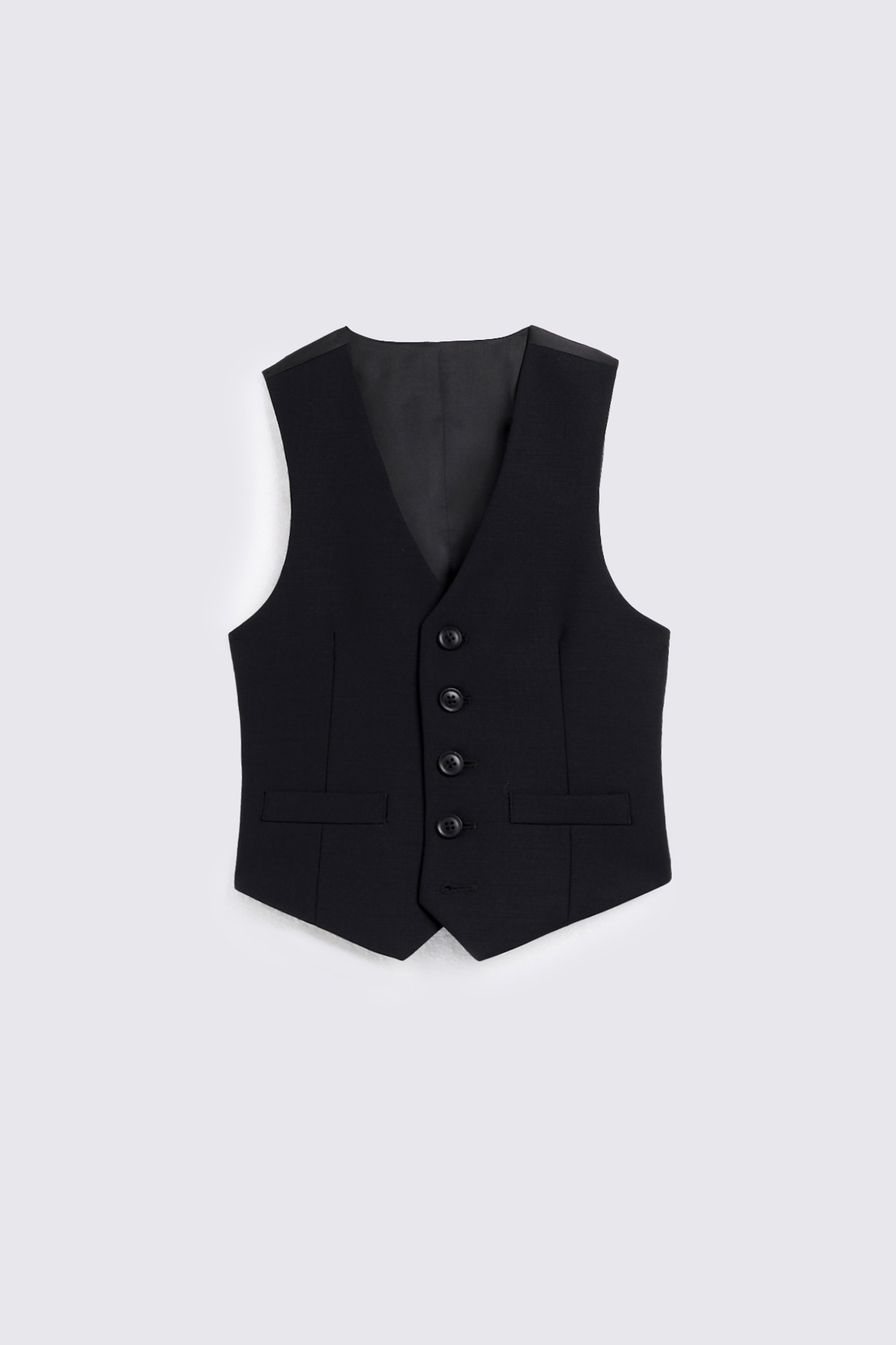 Boys Black Performance Vest