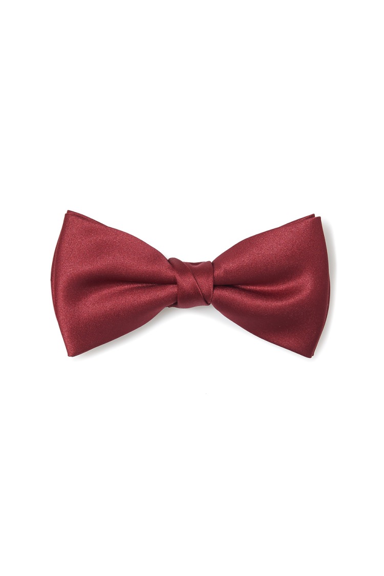 Moss Bros Wine Ready-Tied Bow Tie | Buy Online at Moss
