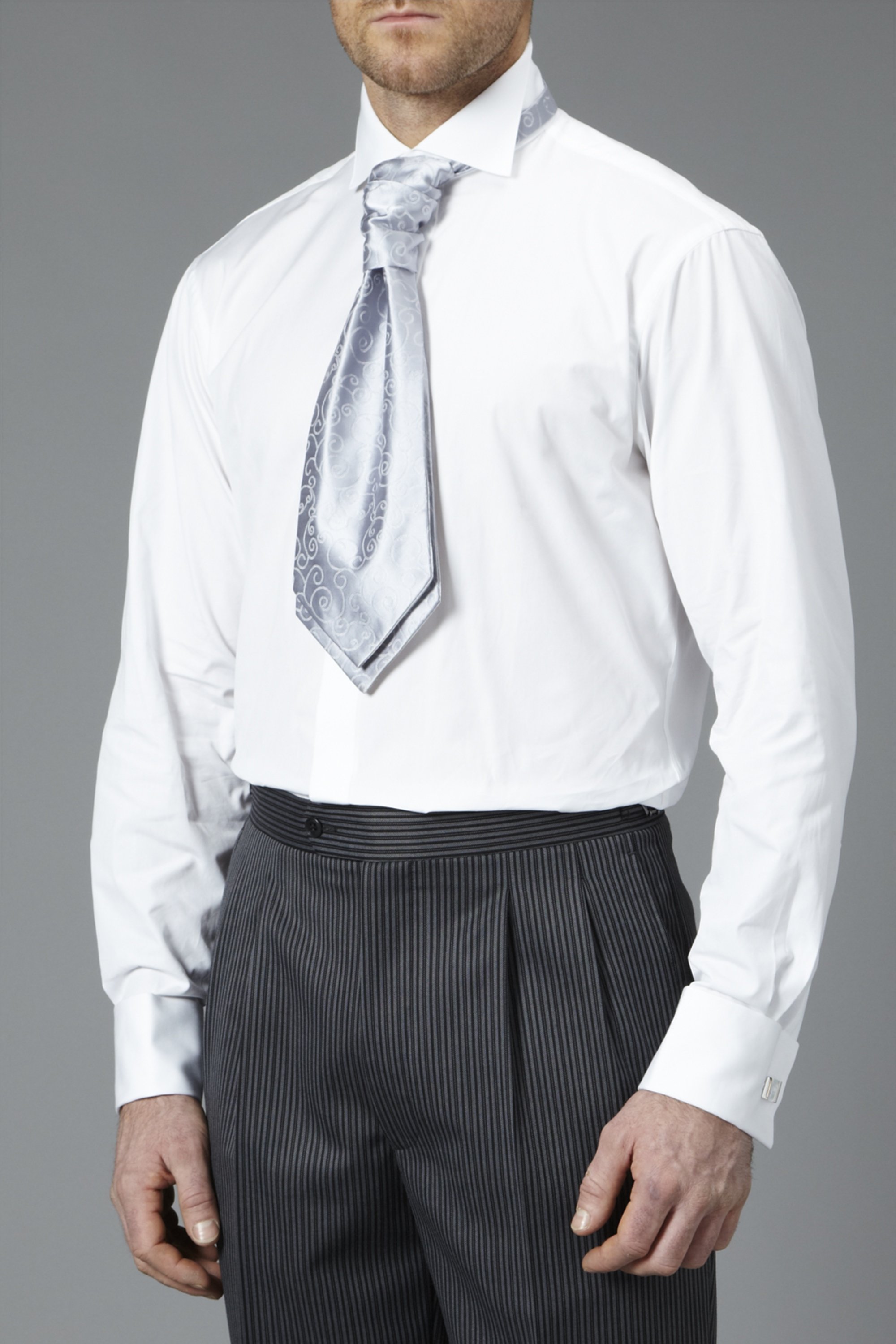 Moss Bros Covent Garden Victorian Collar Slim Fit Dress Shirt