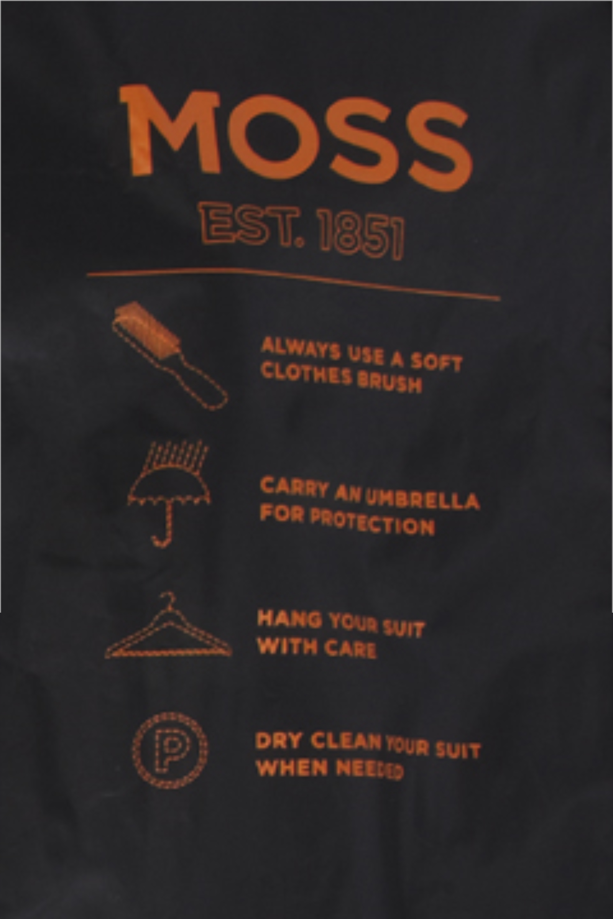 Moss Acetate Suit Carrier Black