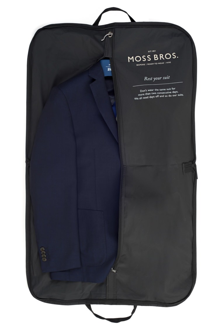 Moss Acetate Suit Carrier Black