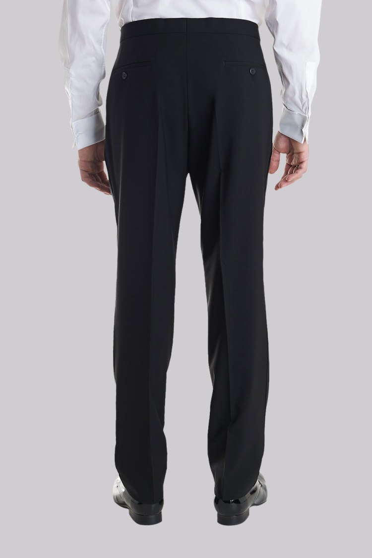 Moss Bros Covent Garden Tailored Fit Flat Front Dinner Suit Trousers ...
