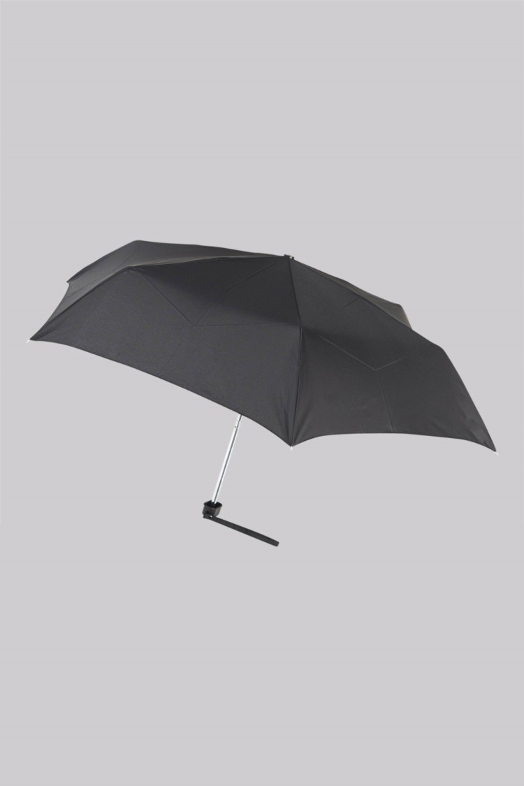 Fulton Black Miniflat Umbrella