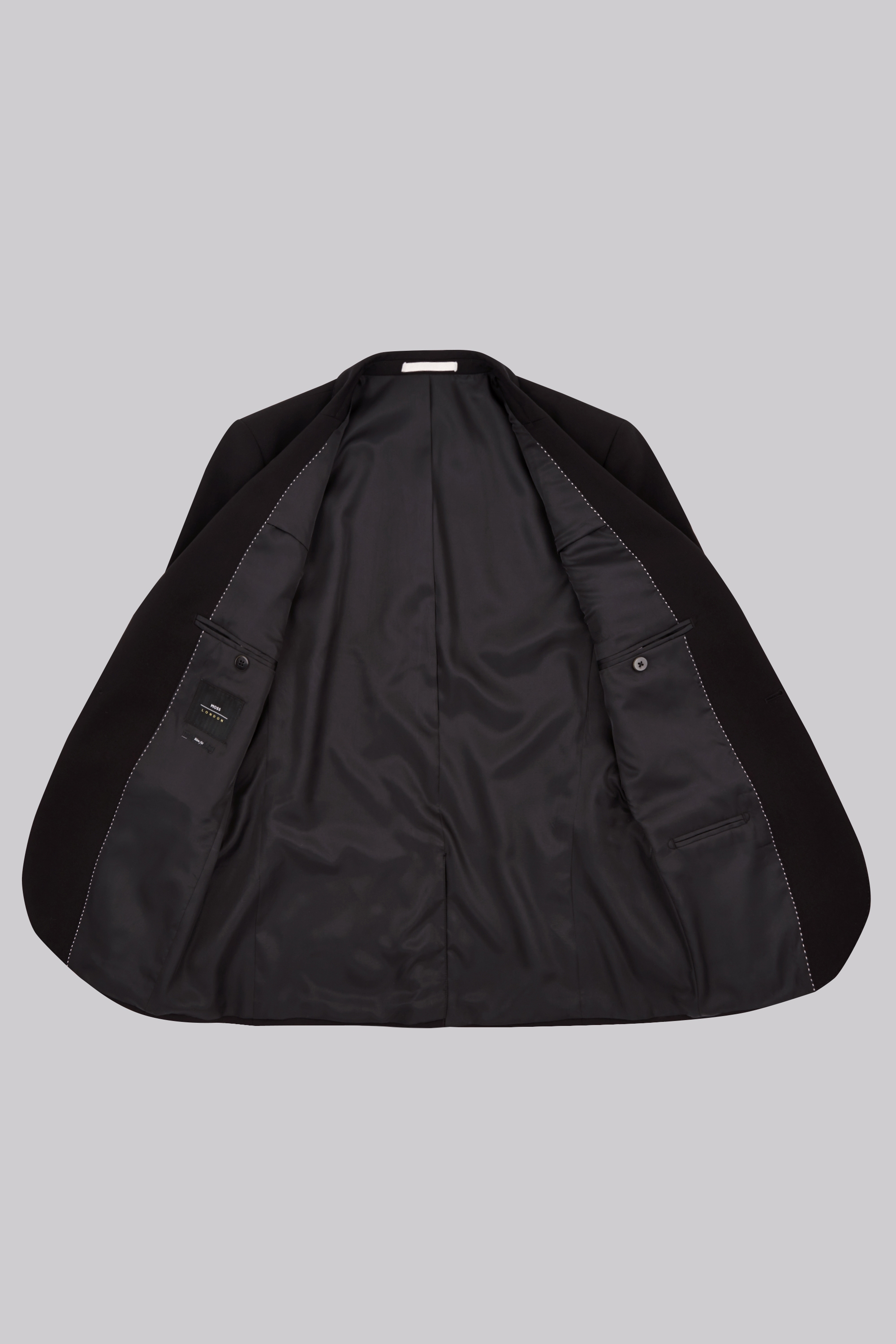 Moss London Slim Fit Black Jacket | Buy Online at Moss