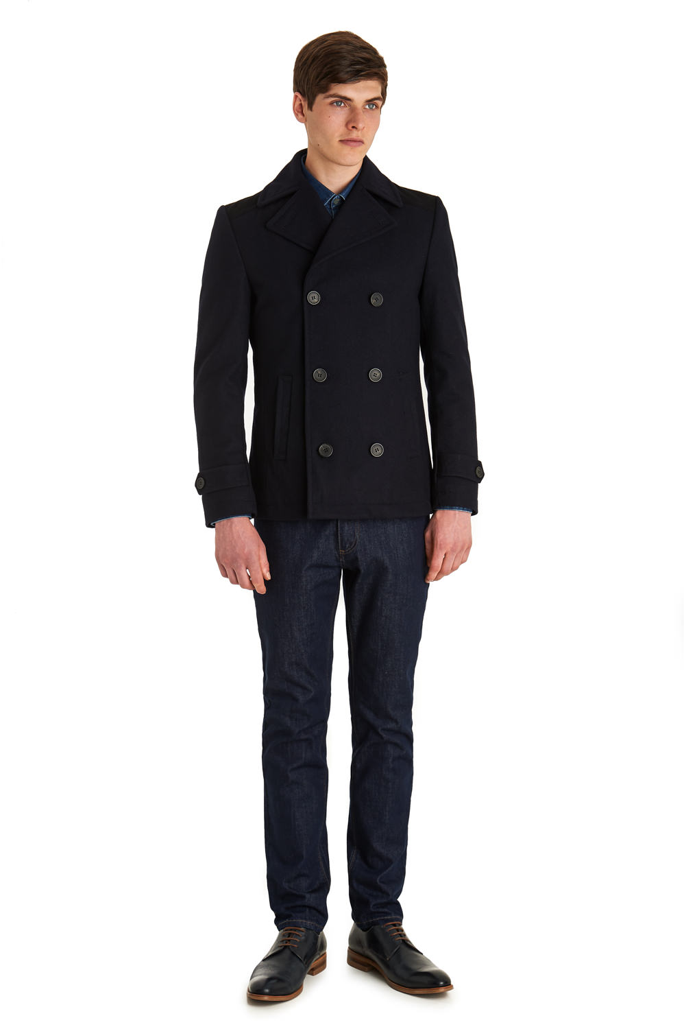 puffer trench coat men