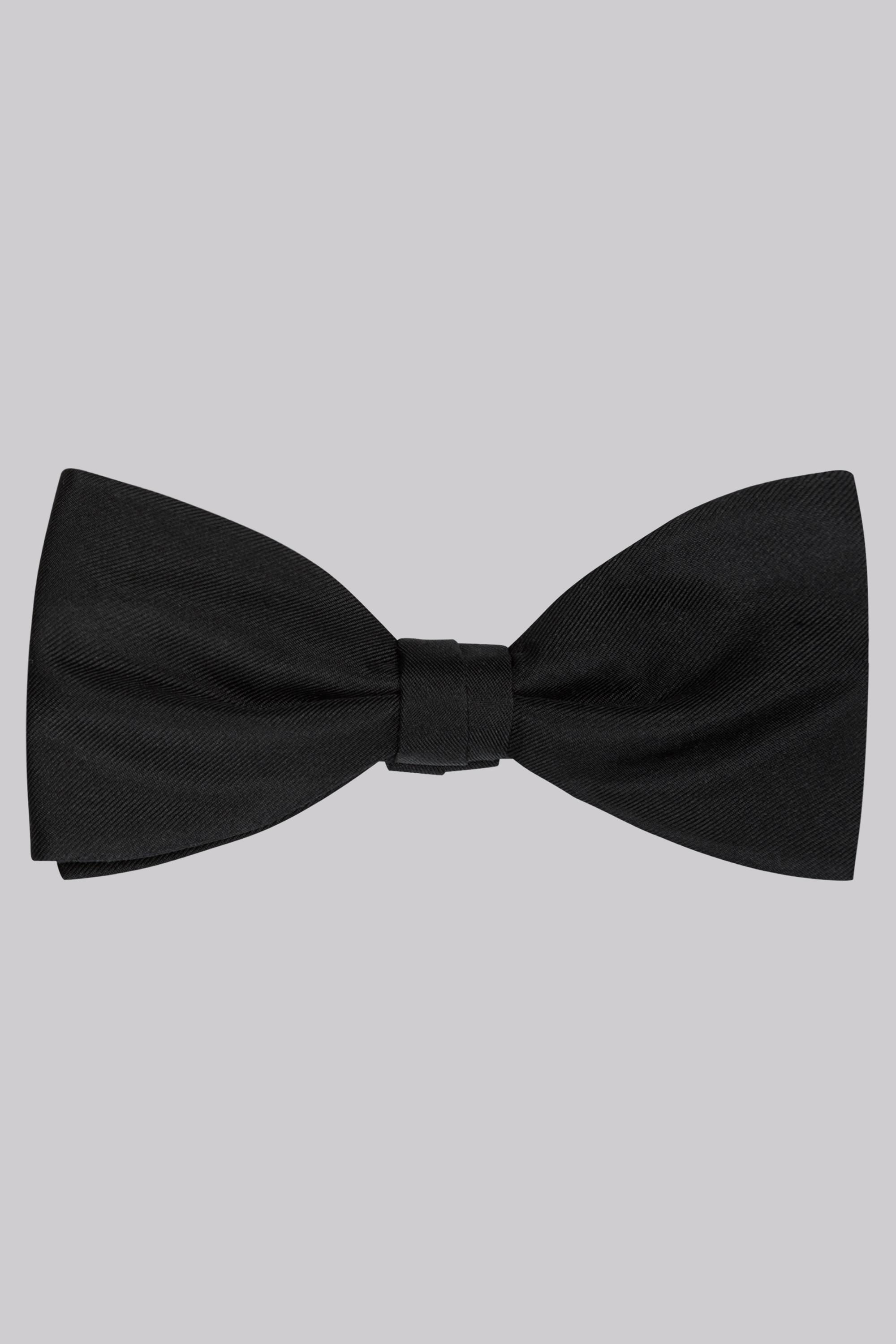 Black Silk Bow Tie | Buy Online at Moss