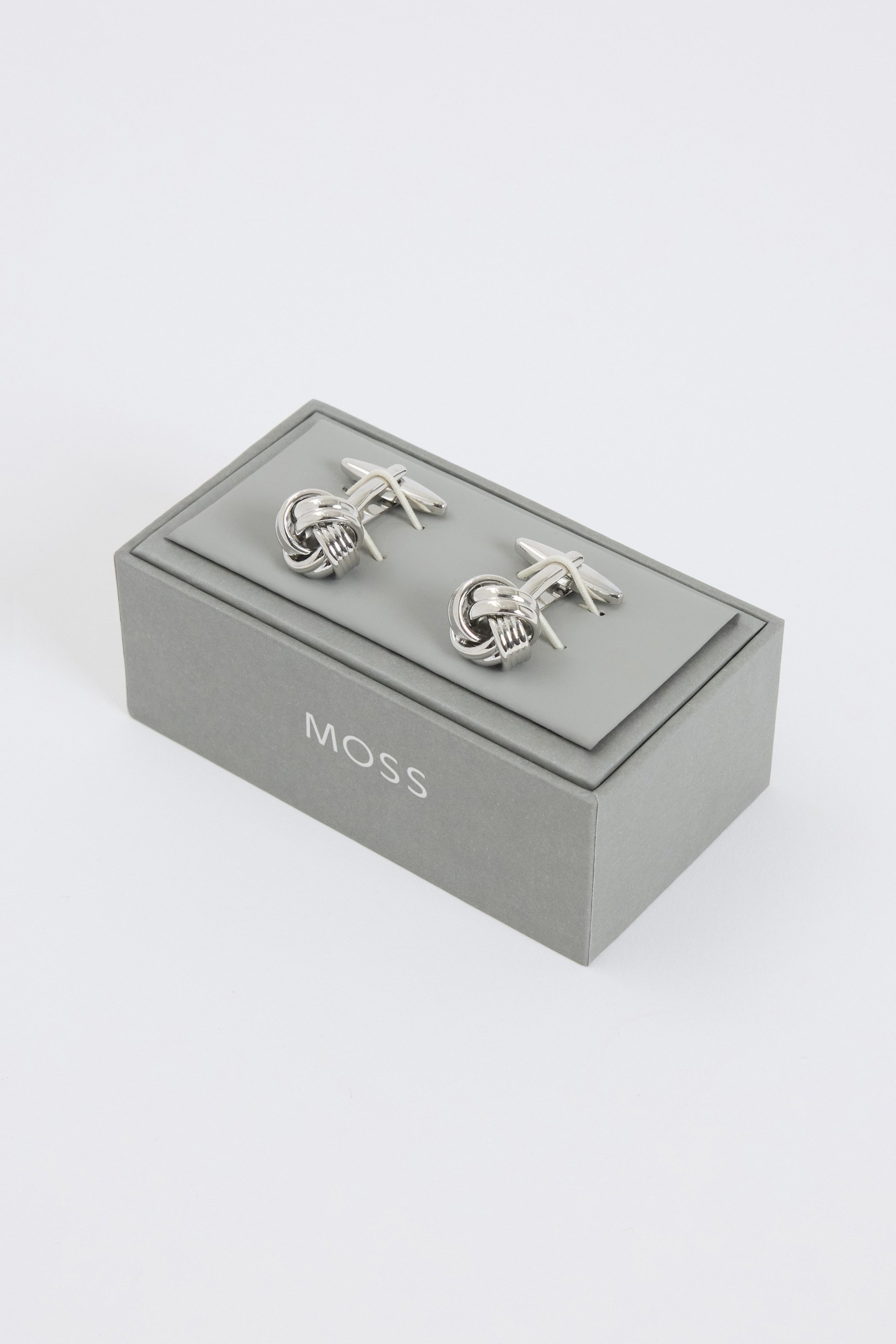 Silver Knot Cufflinks