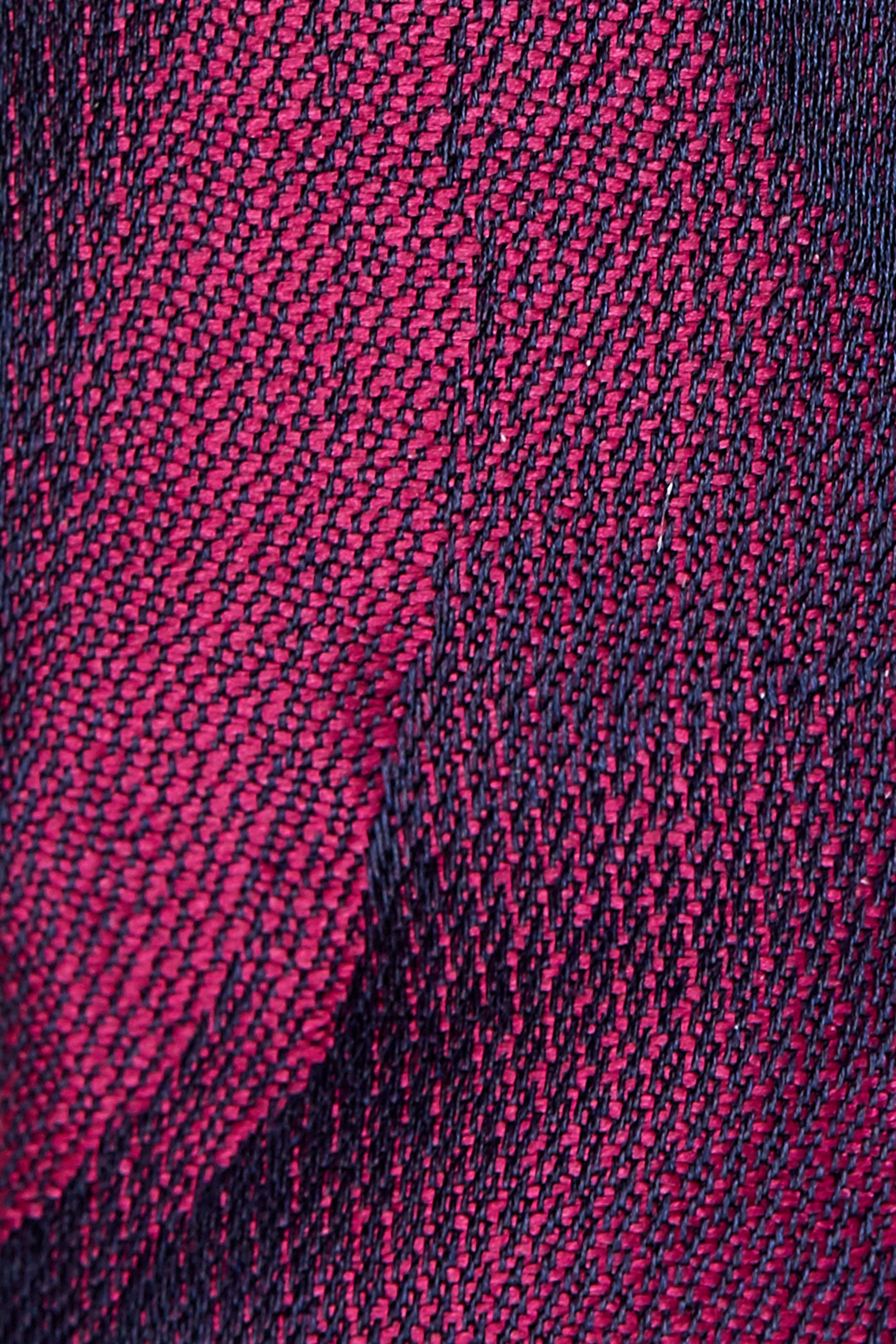 Moss London Fuschia Rose Bow Tie 