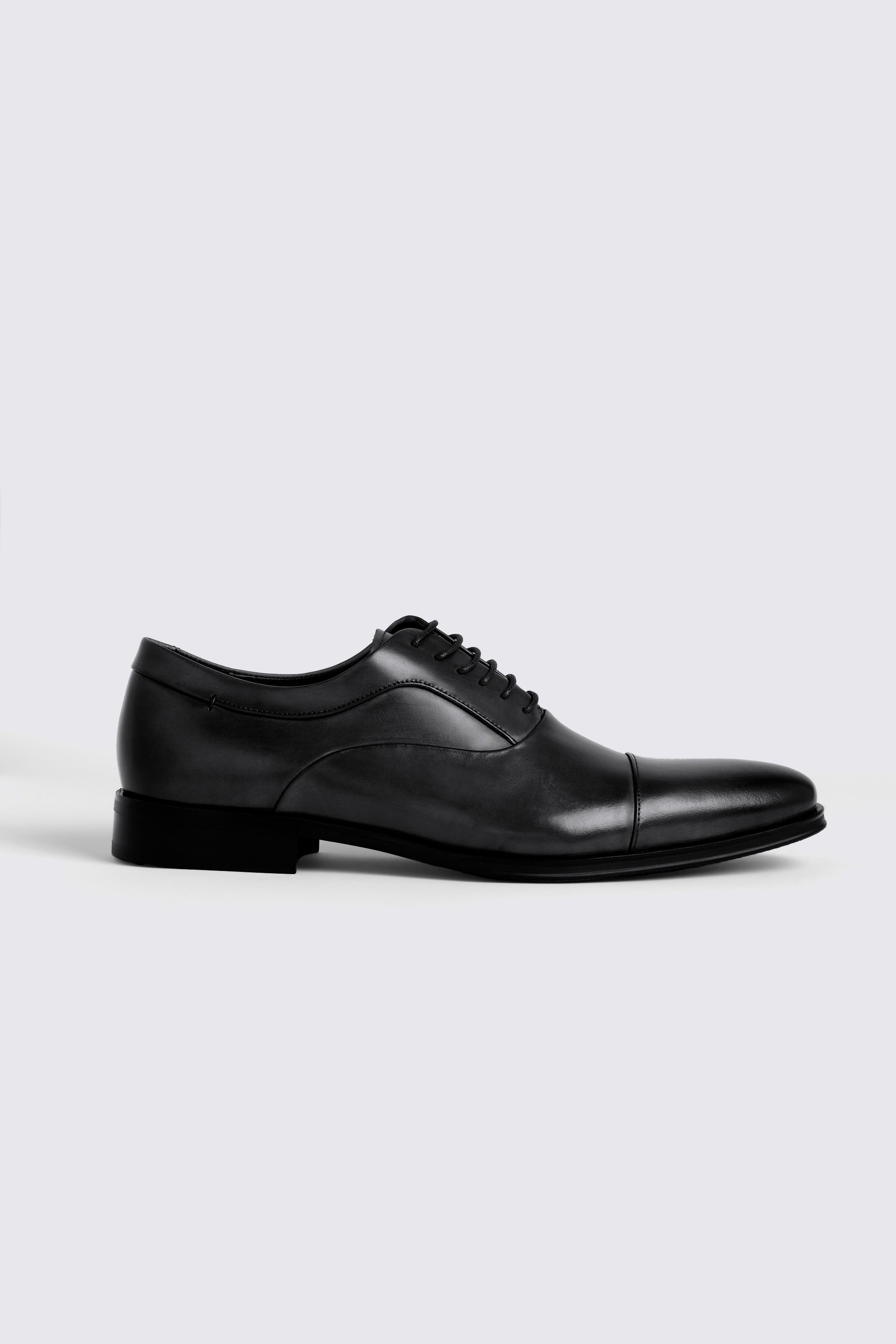 John White Guildhall Black Oxford Shoes | Buy Online at Moss
