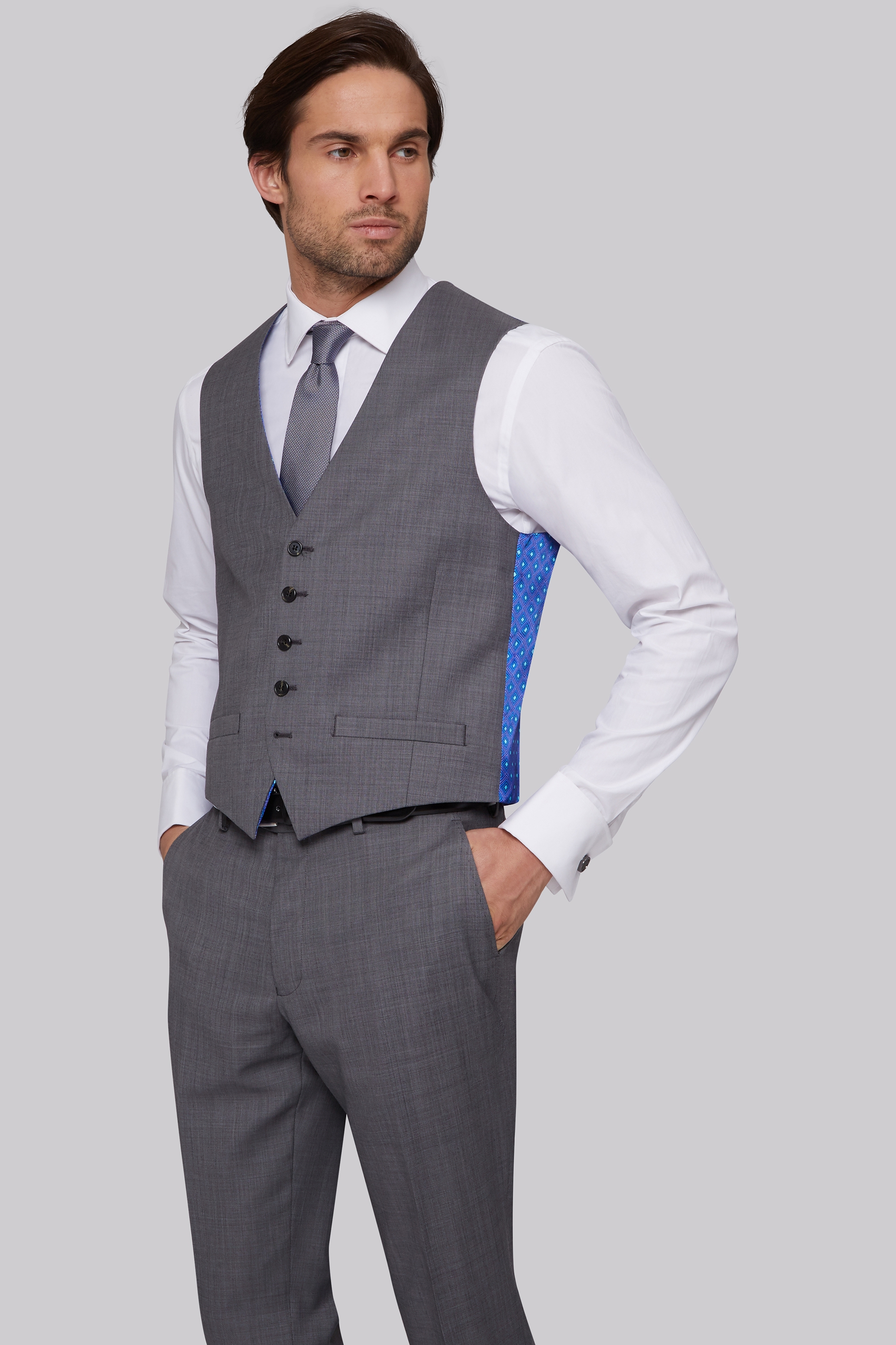 peacock pattern waistcoat