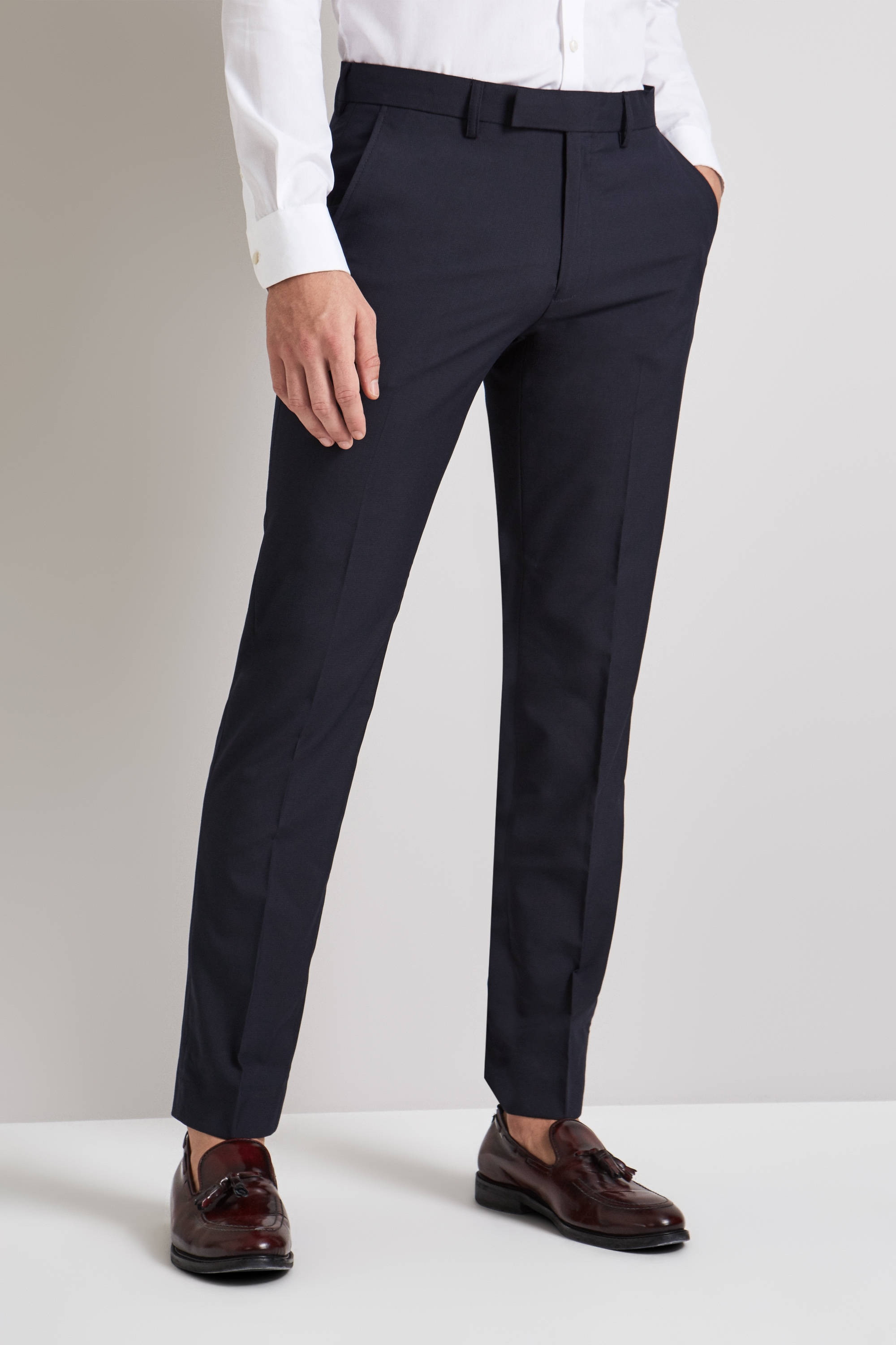 skinny formal trousers