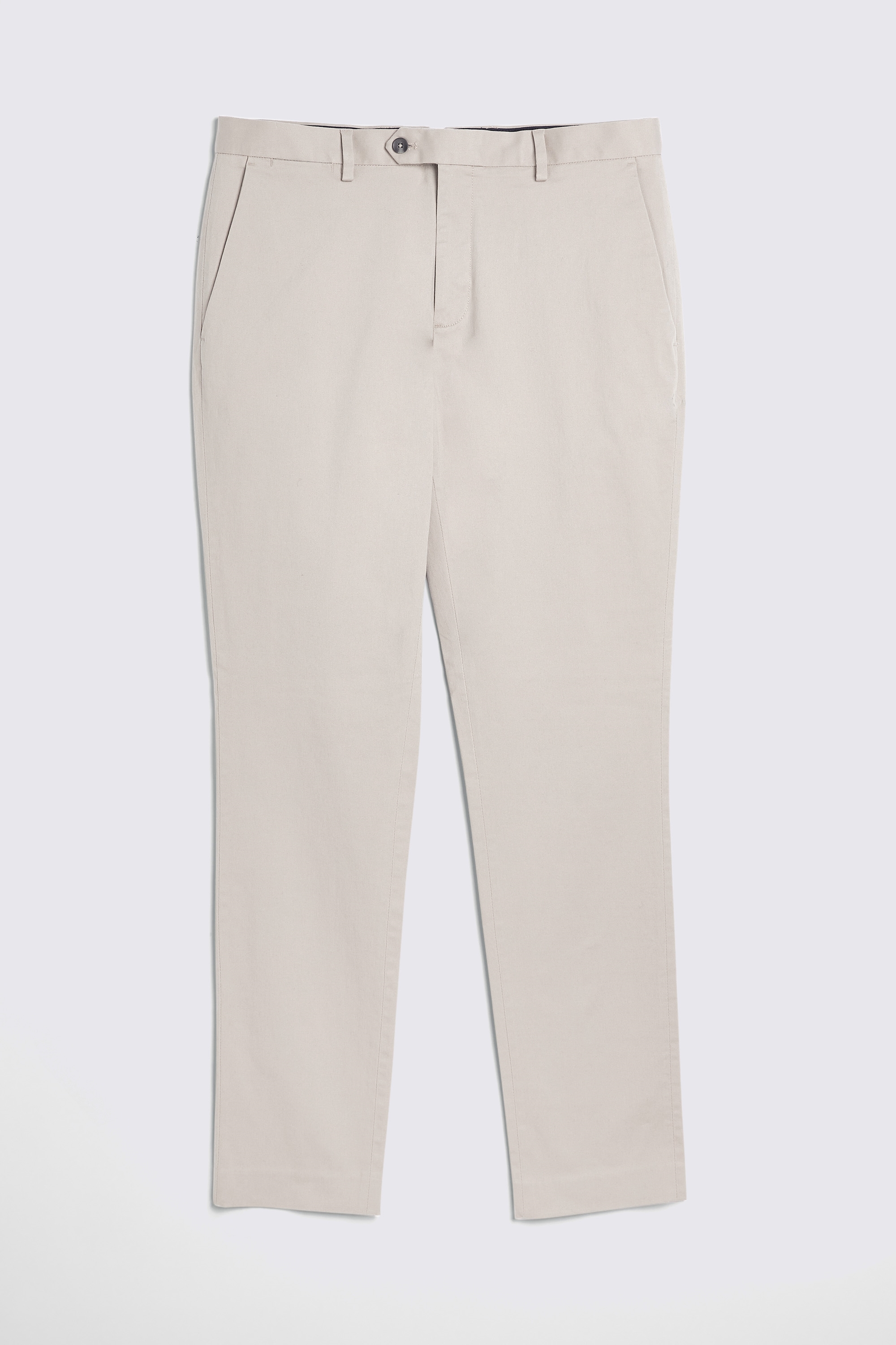 Slim Fit Stone Stretch Chinos
