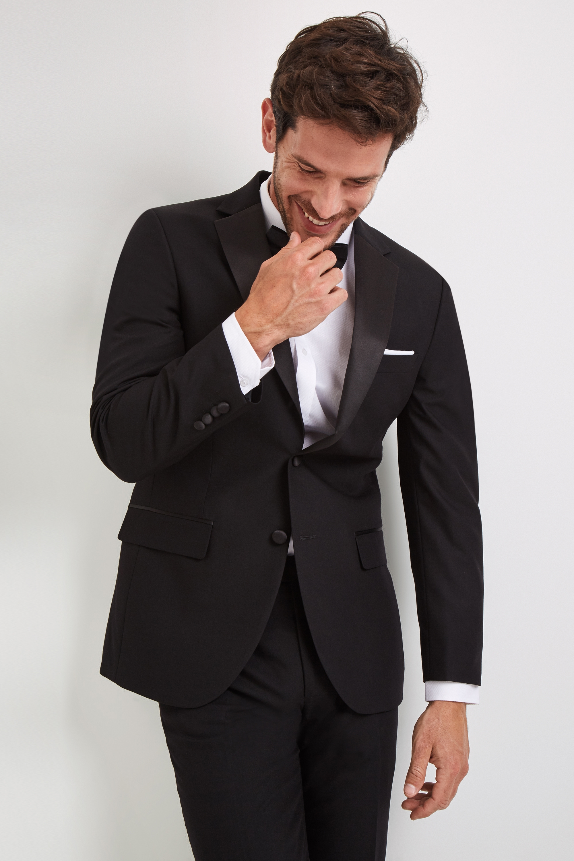 Regular Fit Black Tuxedo
