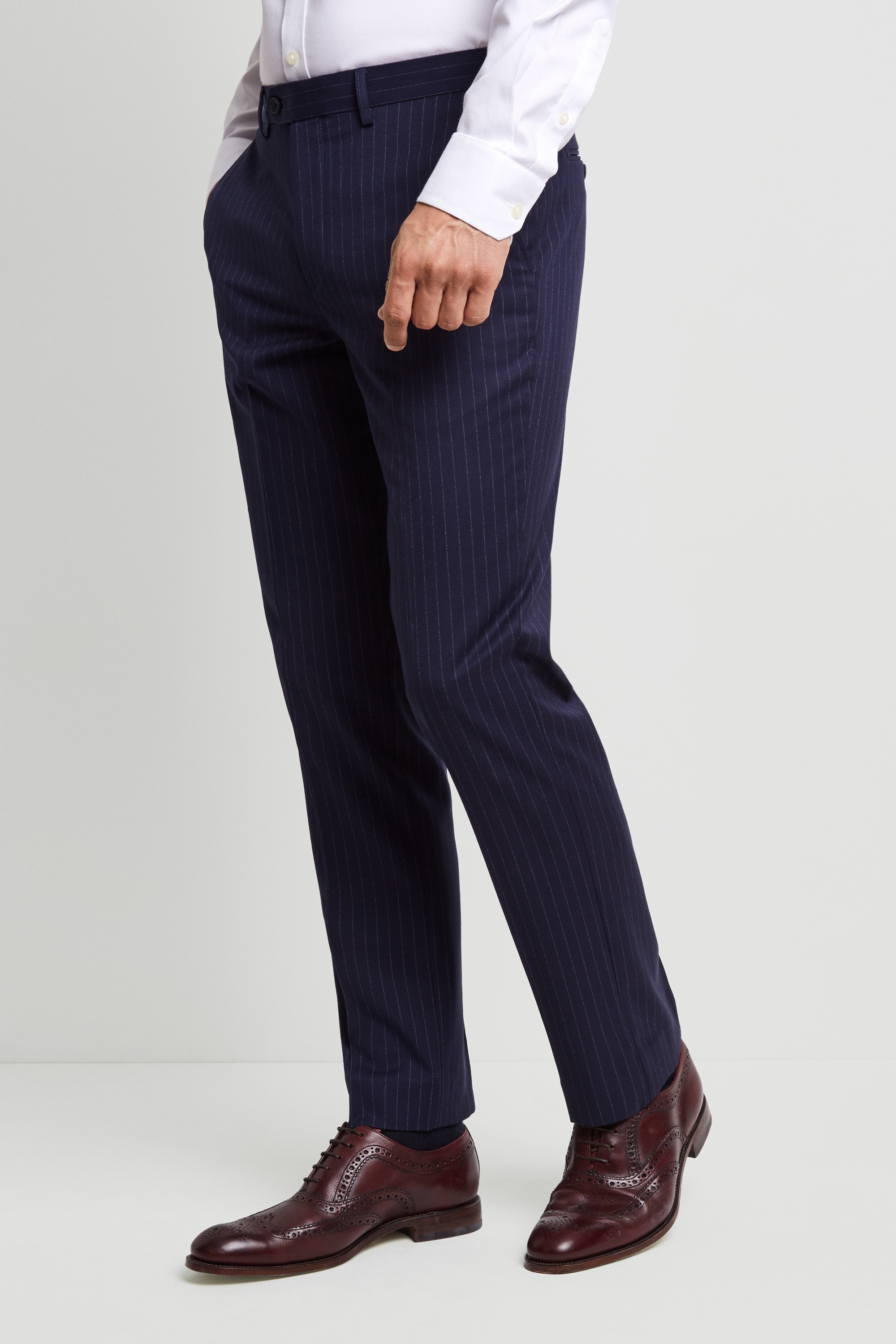 formal striped pants