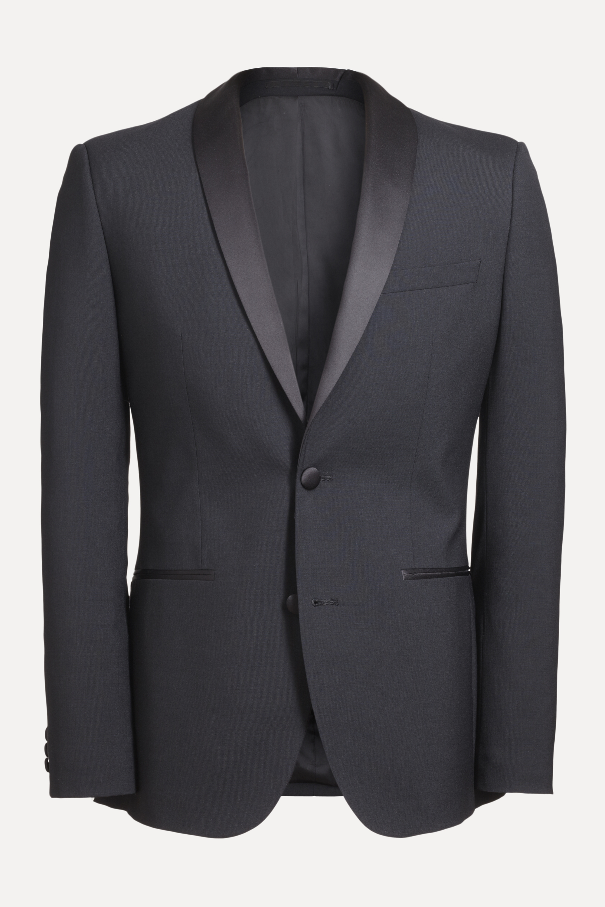 Tailored Fit Black Tuxedo Jacket Buy Online at Moss