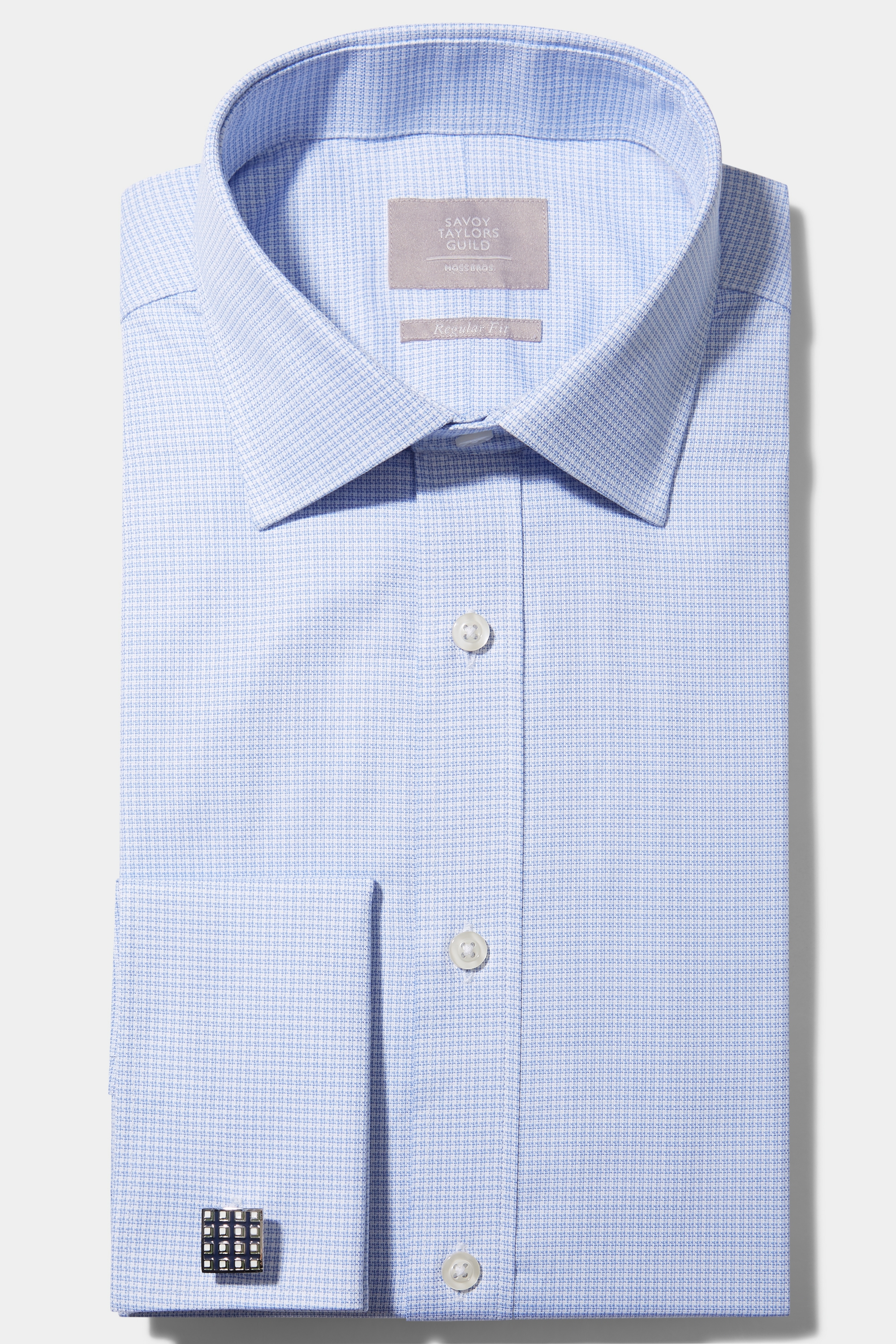 moss bros double cuff shirts