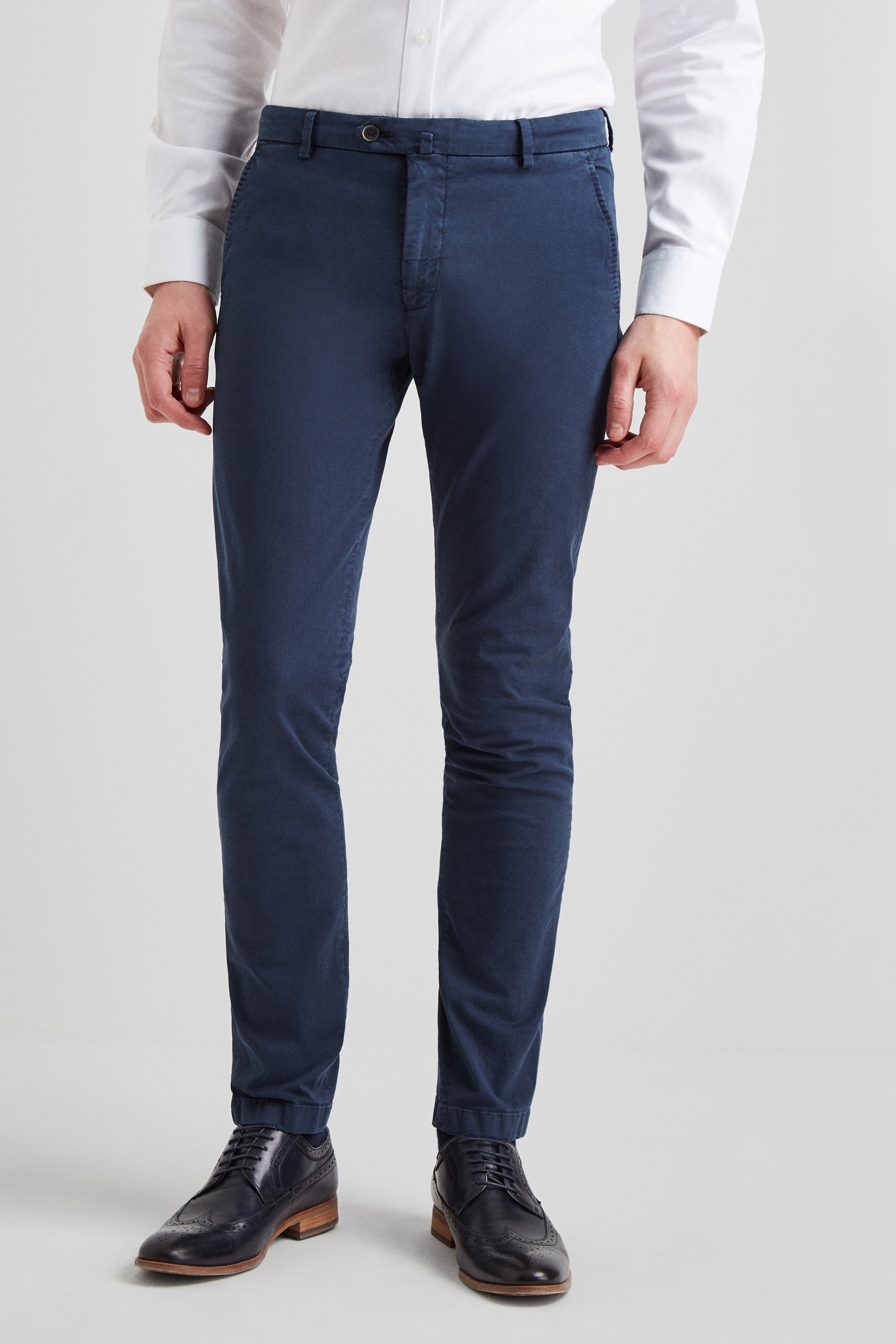 navy chinos