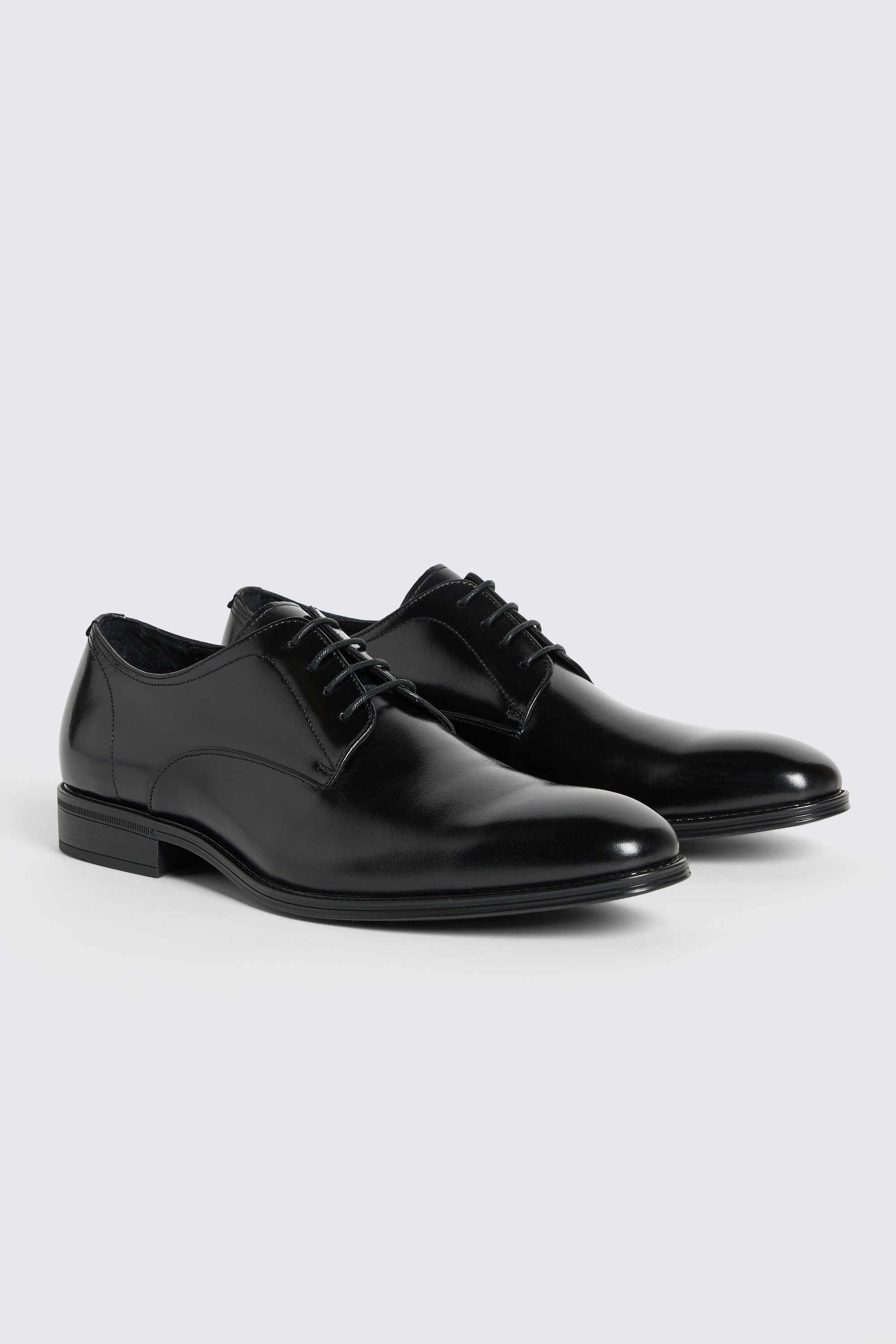 John White Alberta Black Performance Derby Shoes