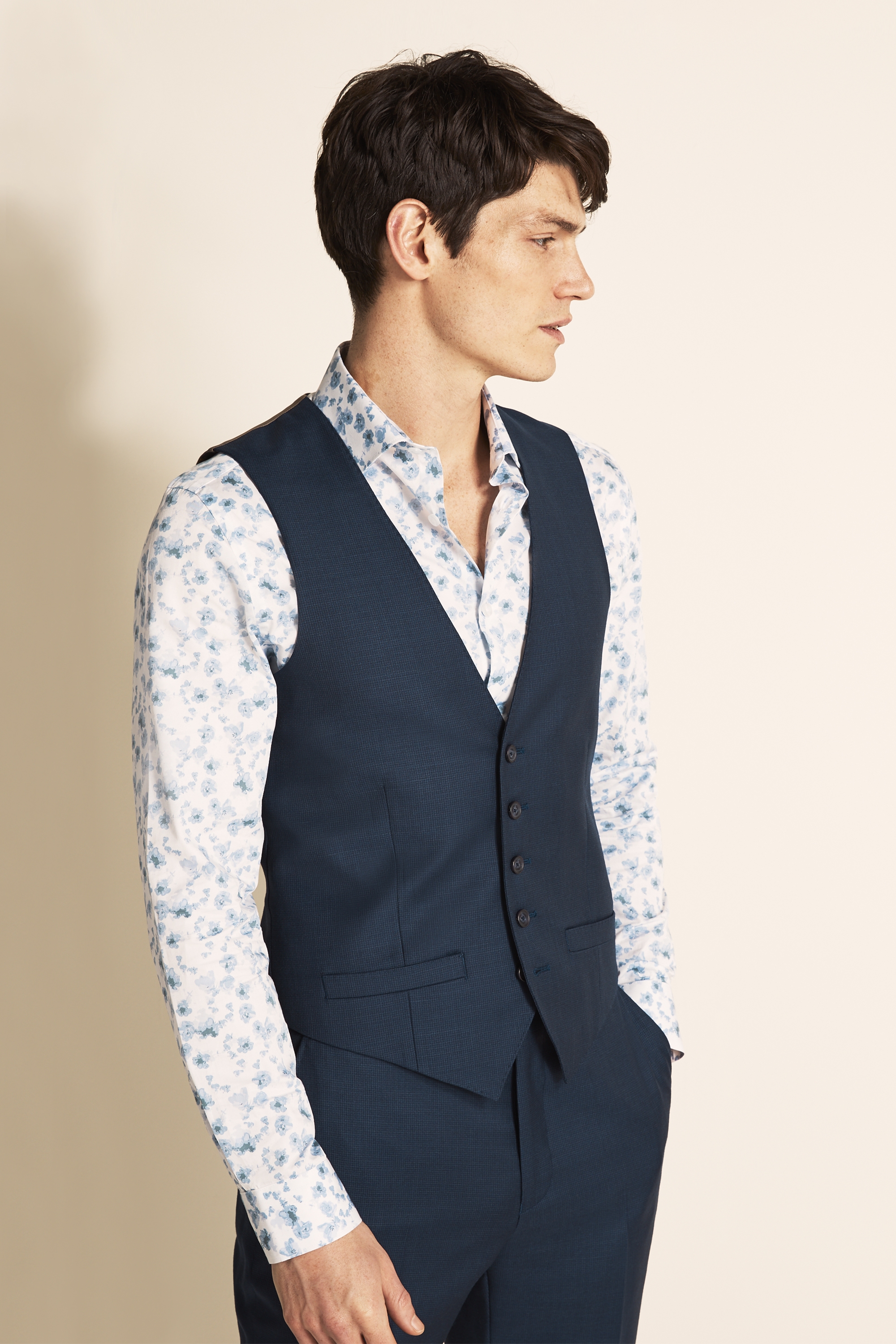 ted baker charcoal waistcoat