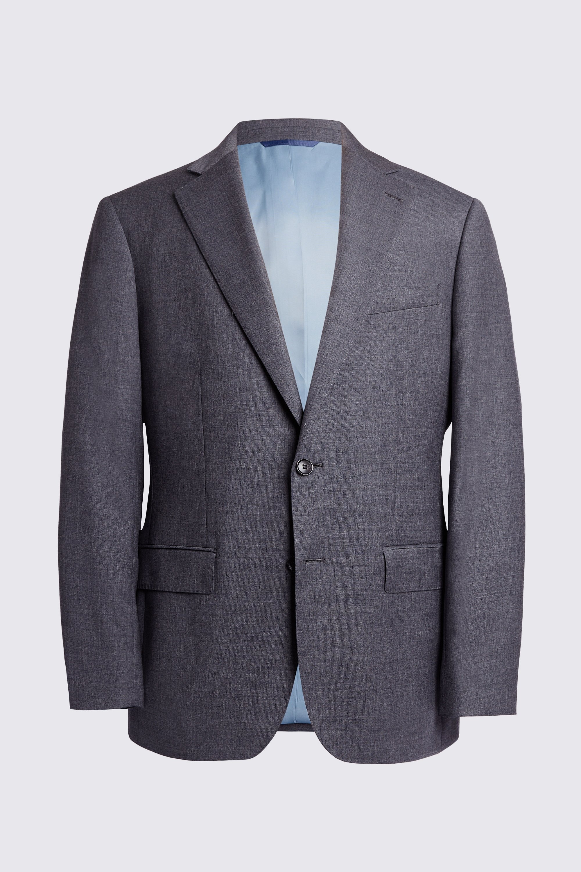 Custom Made grey twill suit