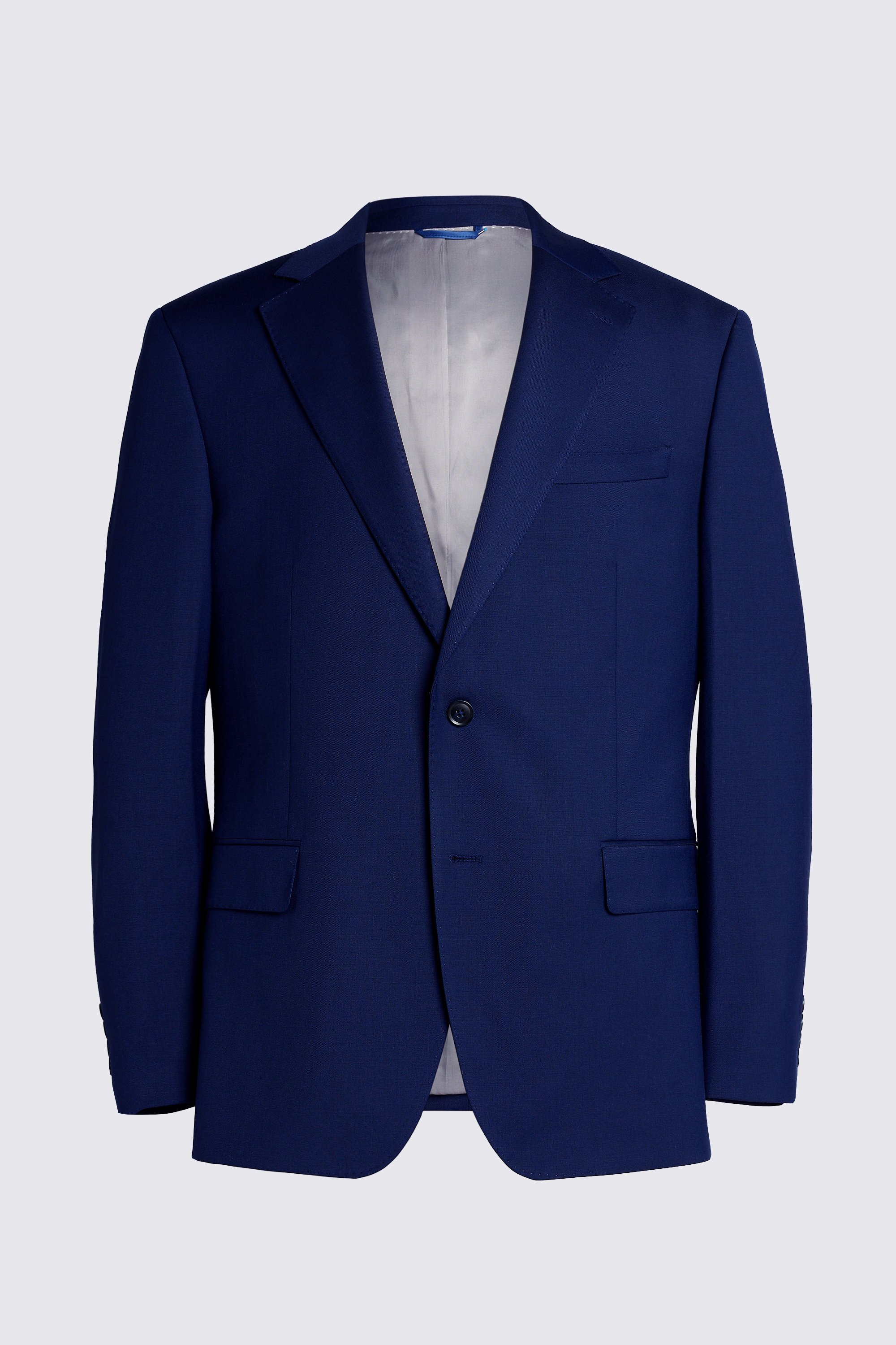 Tailored Fit Navy Twill Suit