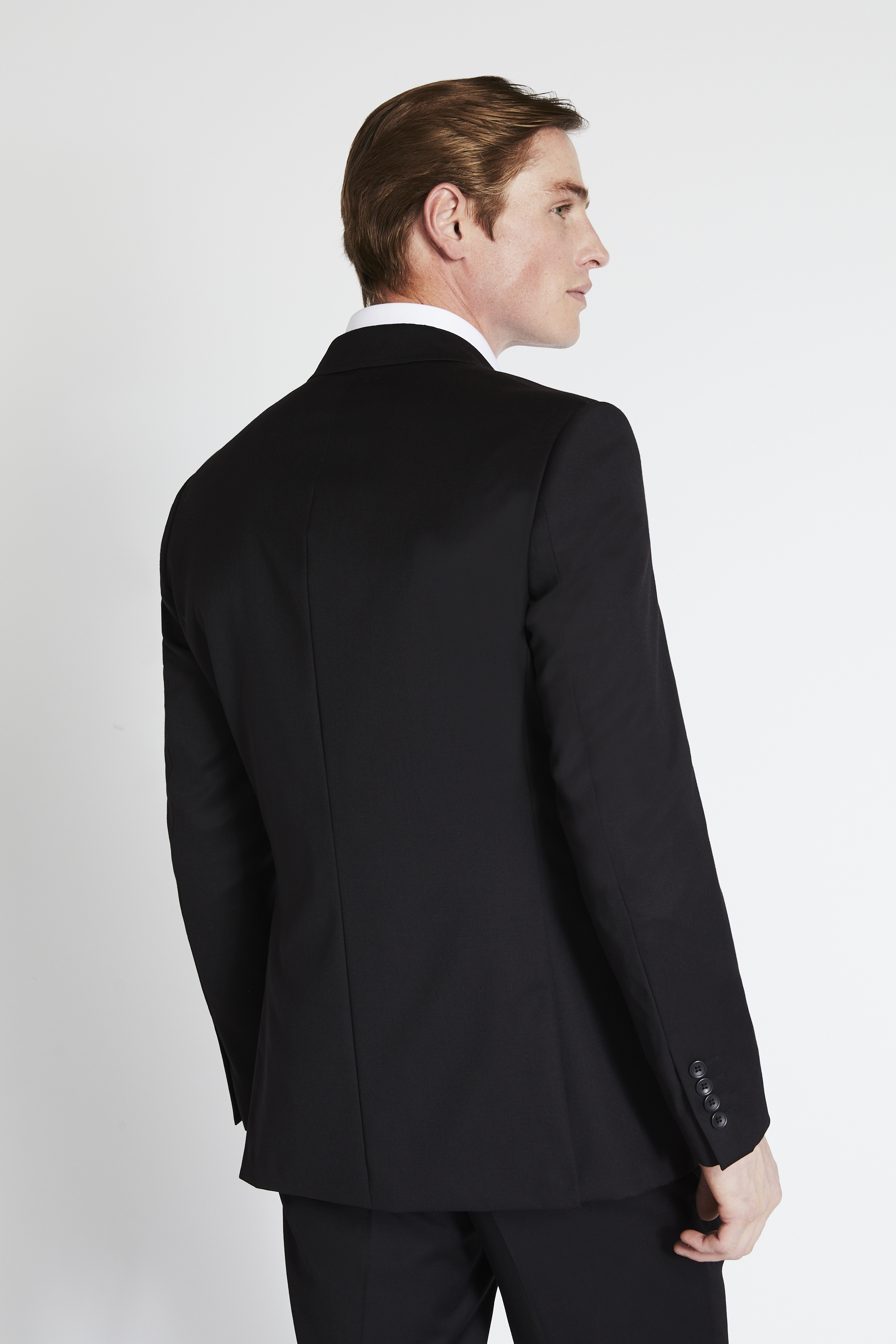 Regular Fit Black Twill Jacket | Buy Online at Moss