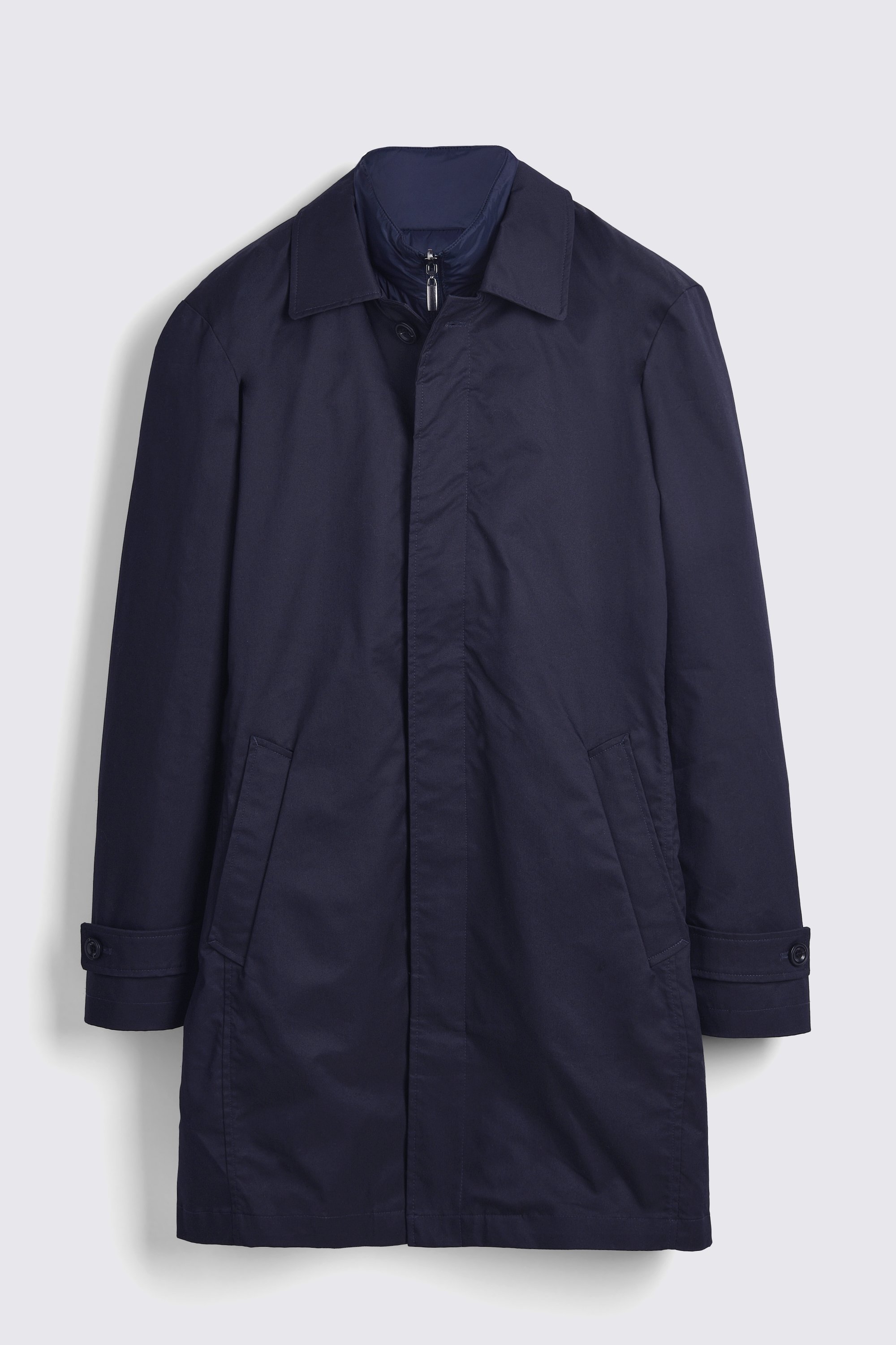 Navy Raincoat