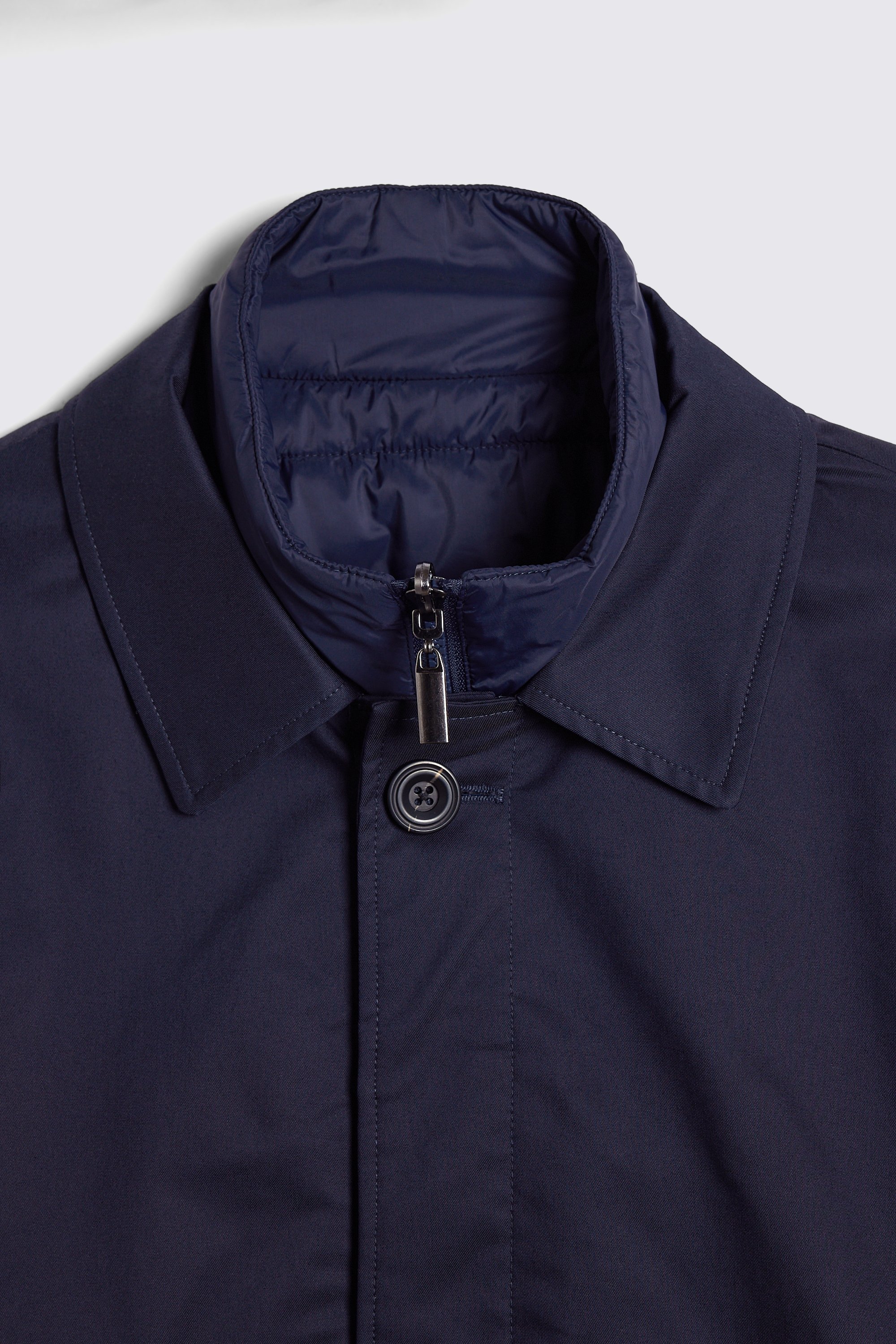 Navy Raincoat