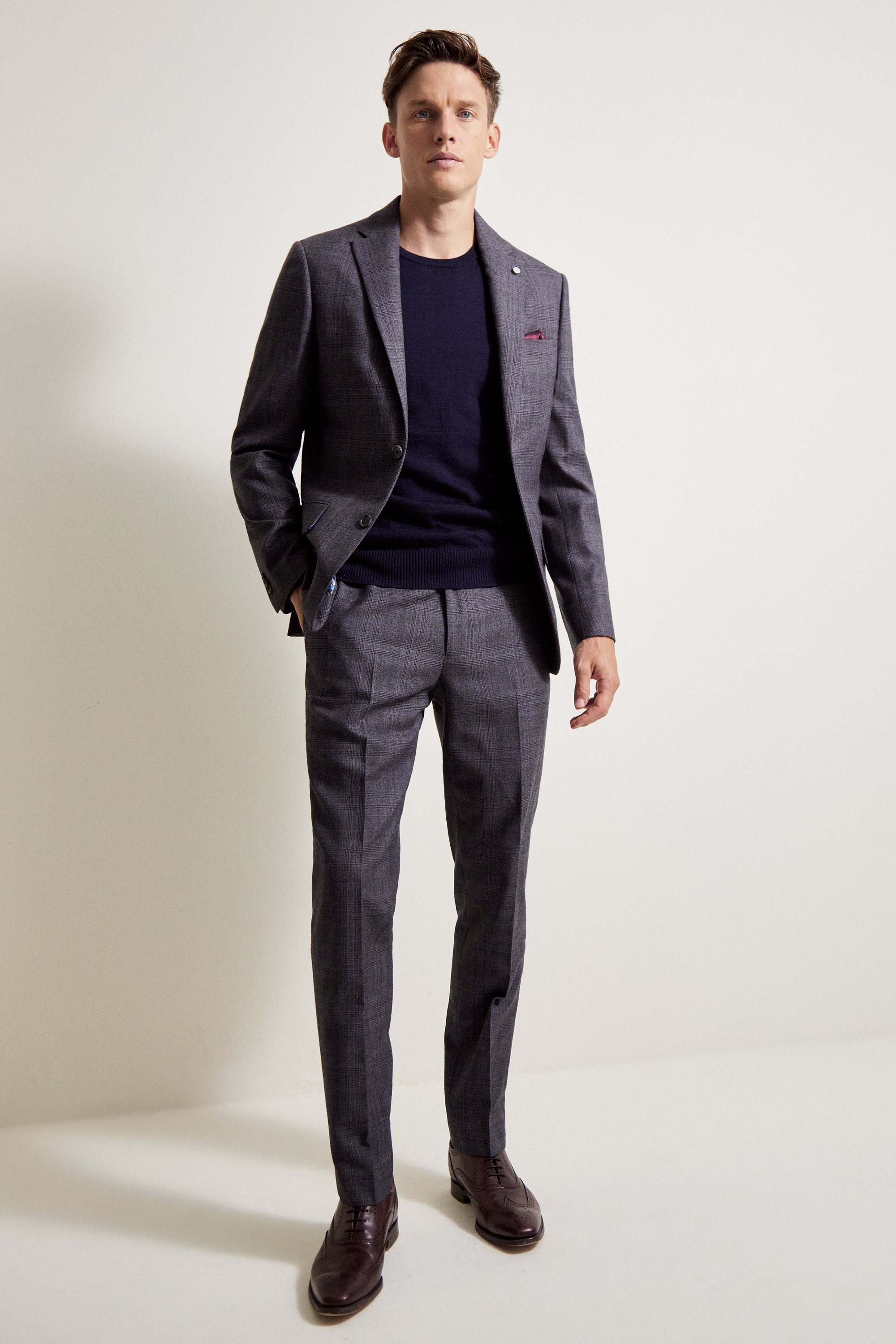 ted baker grey suit