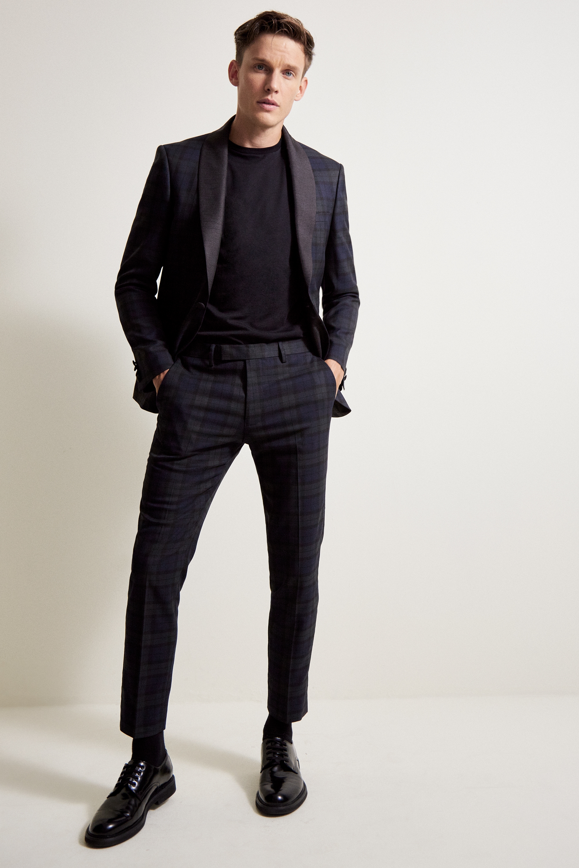 Slim Fit Tartan Dress Jacket | Buy Online at Moss