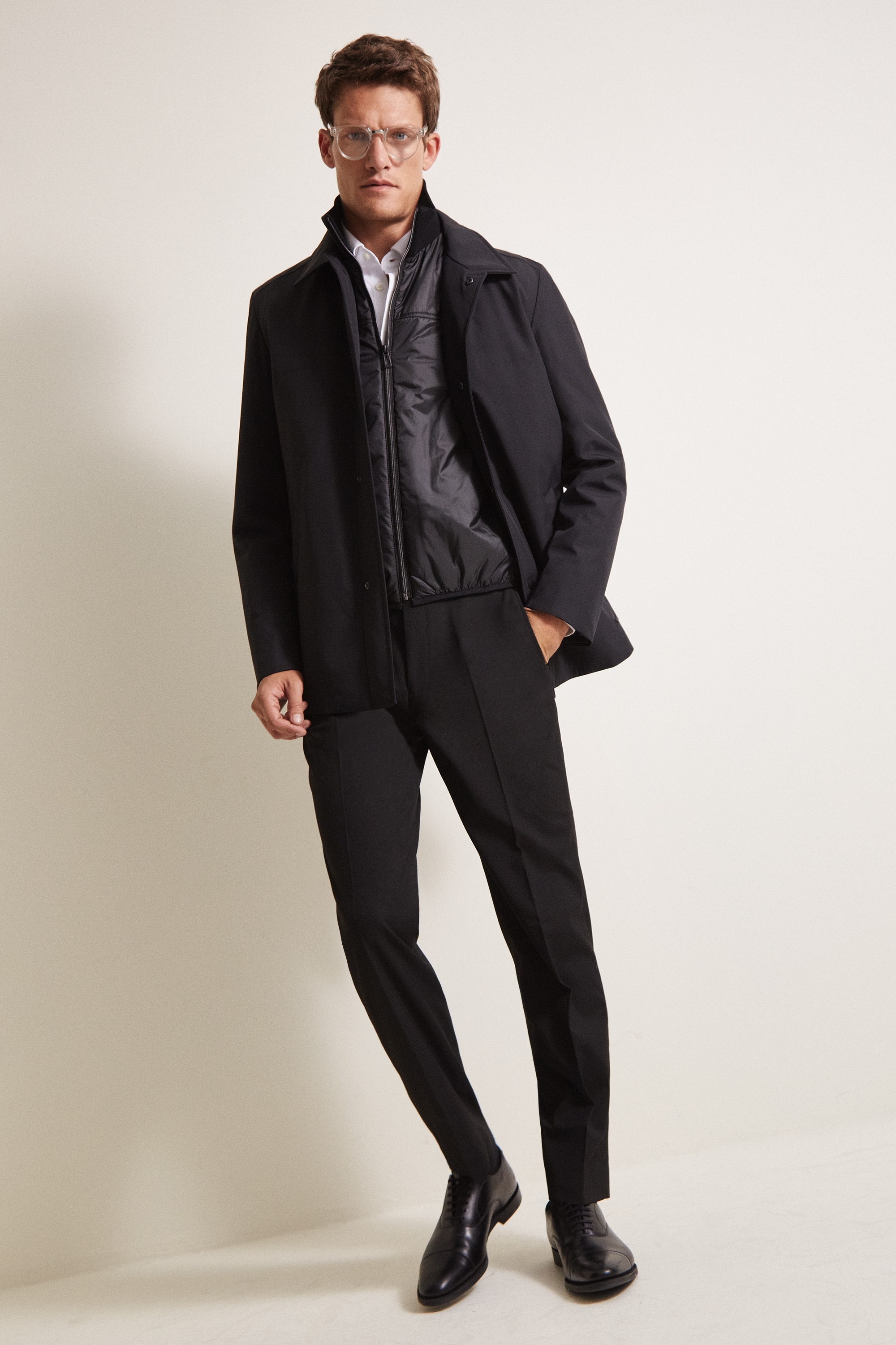 Hugo Boss Black Barelto Nylon Overcoat