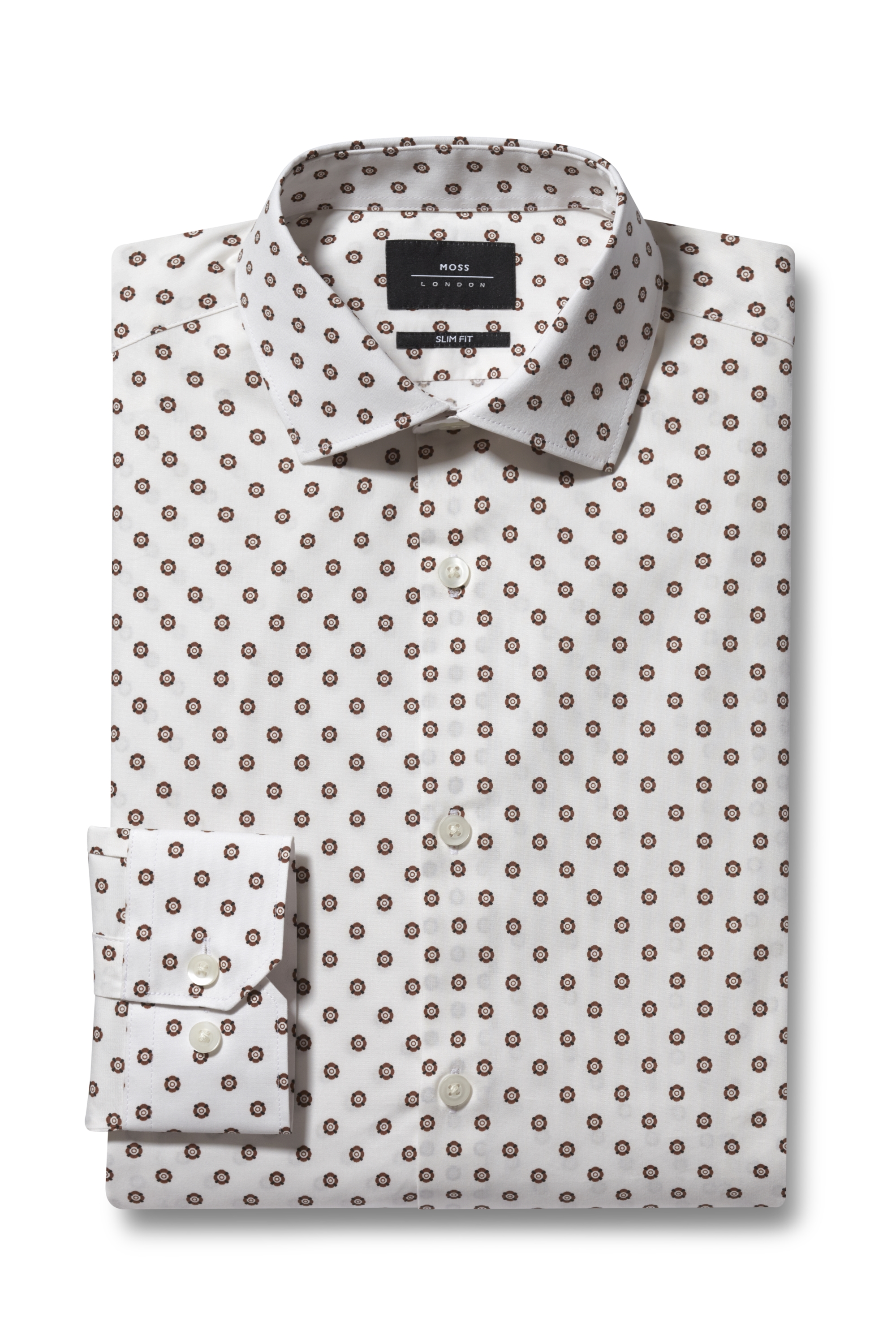 geo print shirt