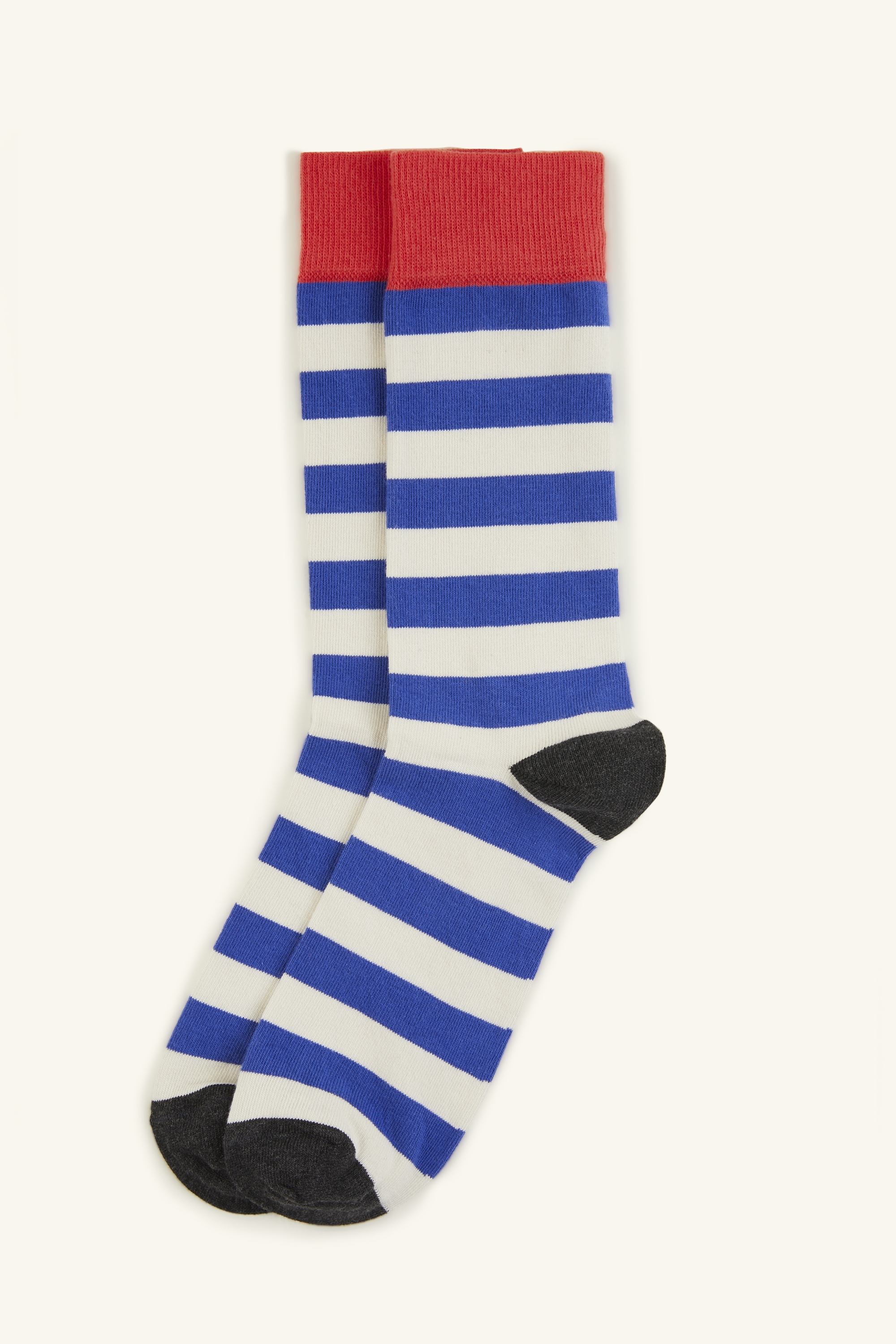 HS by Happy Socks Blue with White Stripe Sock