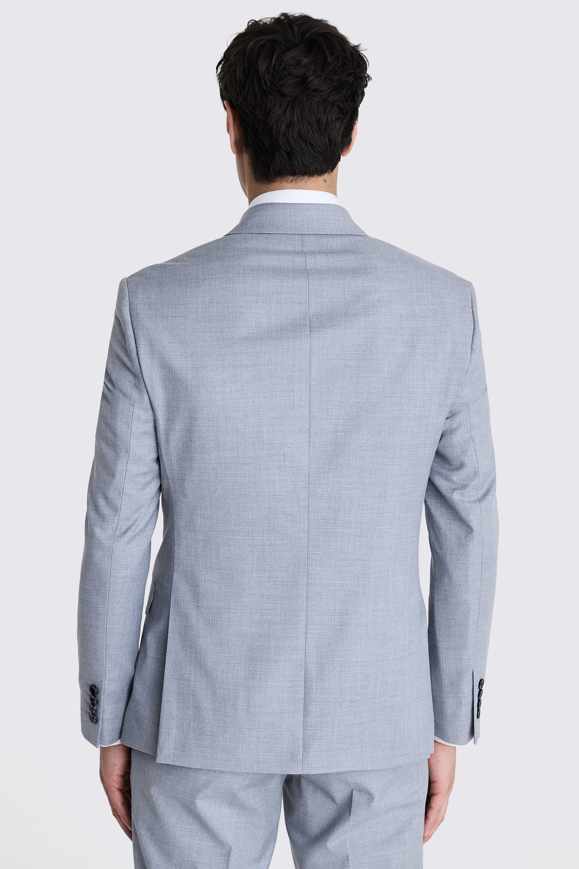 Slim Fit Grey Stretch Jacket | Buy Online at Moss