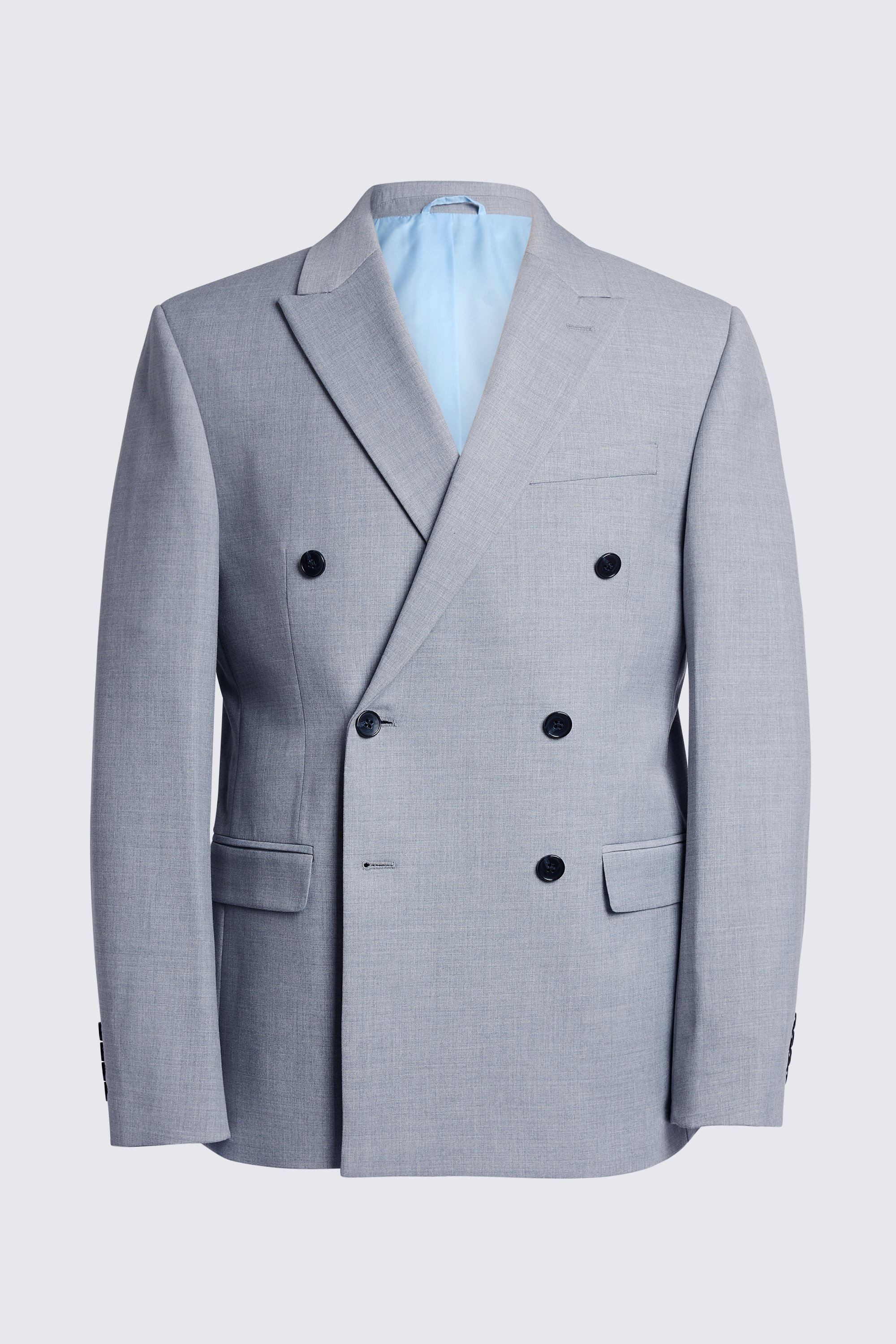 Slim Fit Grey Stretch Suit