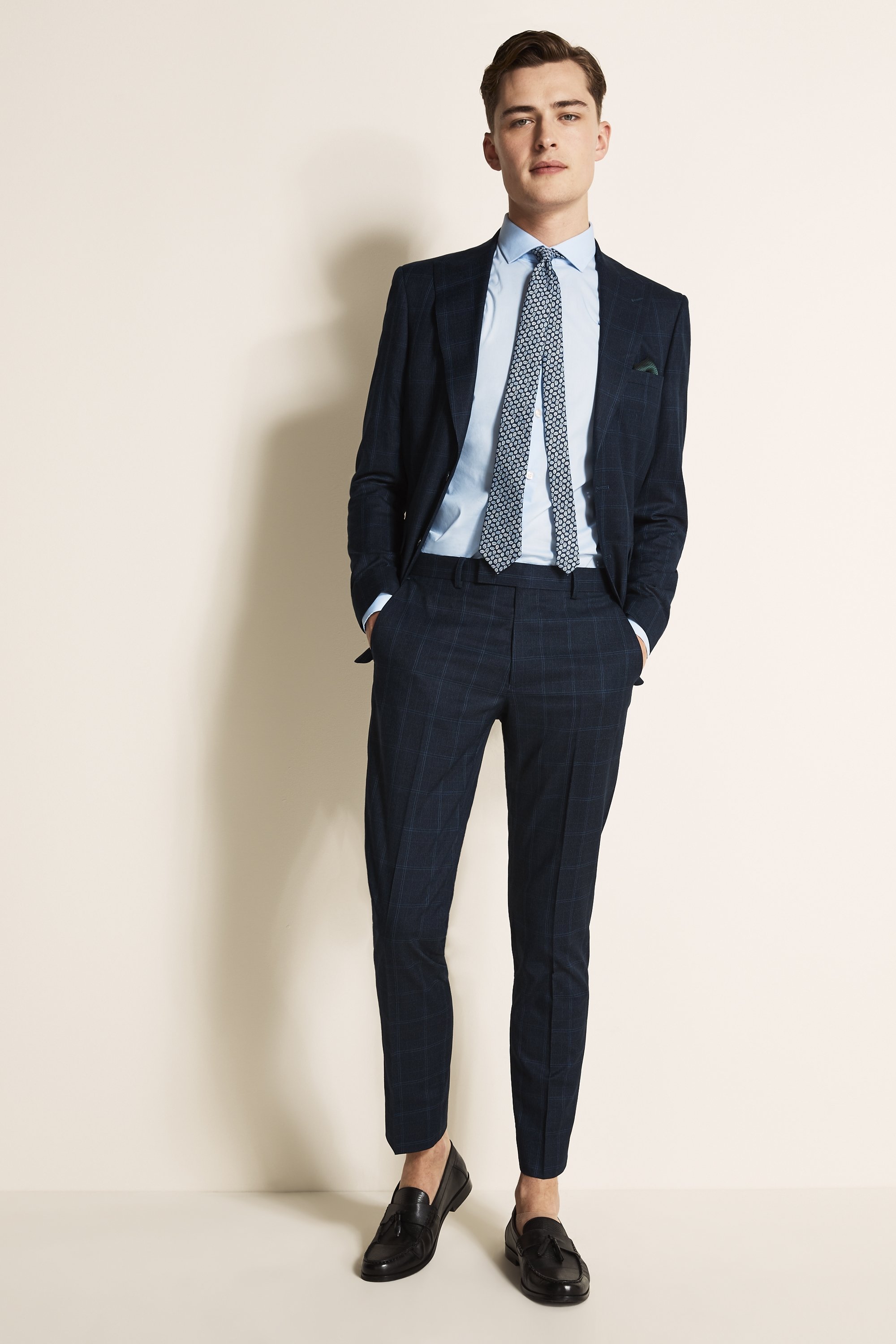 moss london slim fit suit