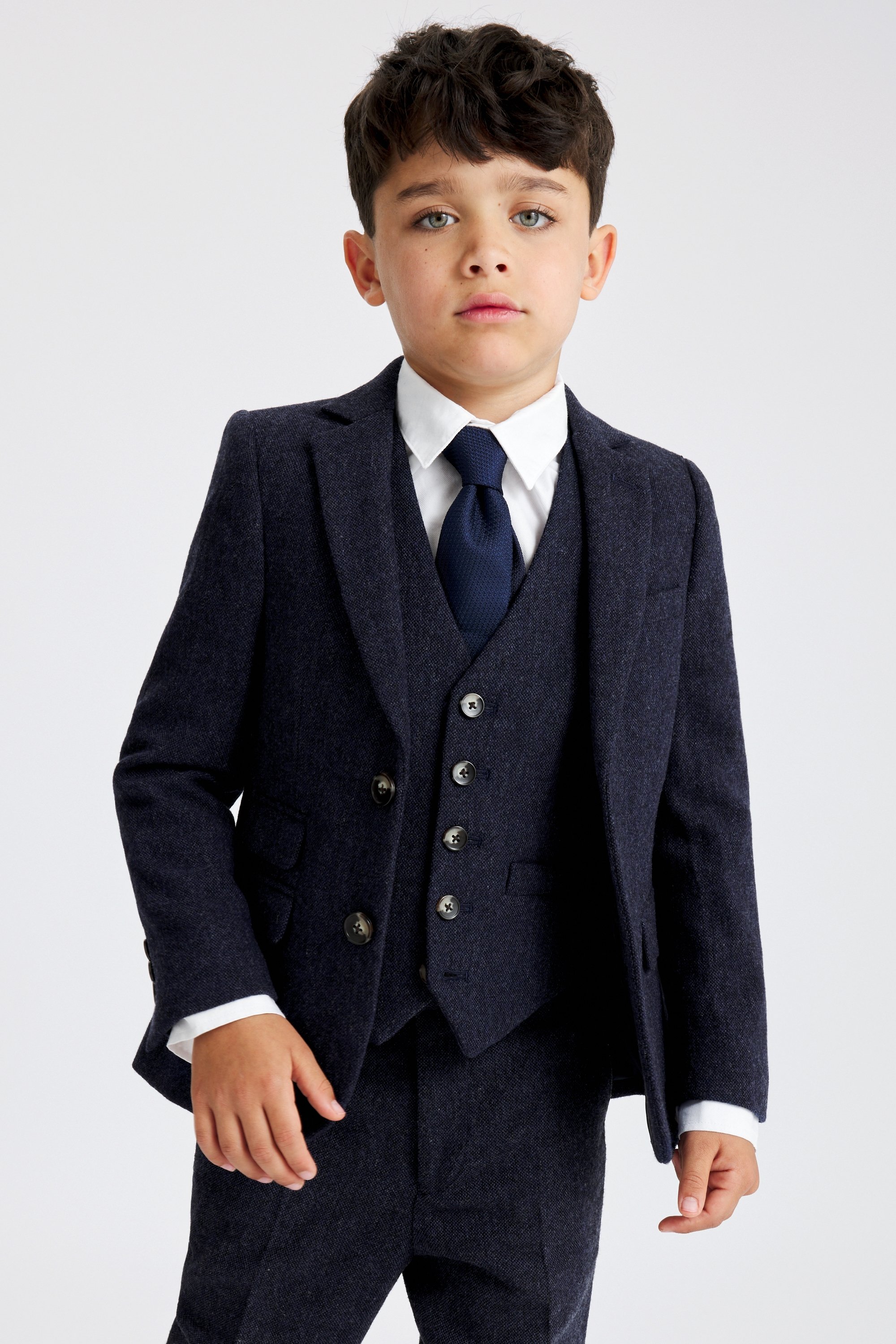 Boys Blue Donegal Suit