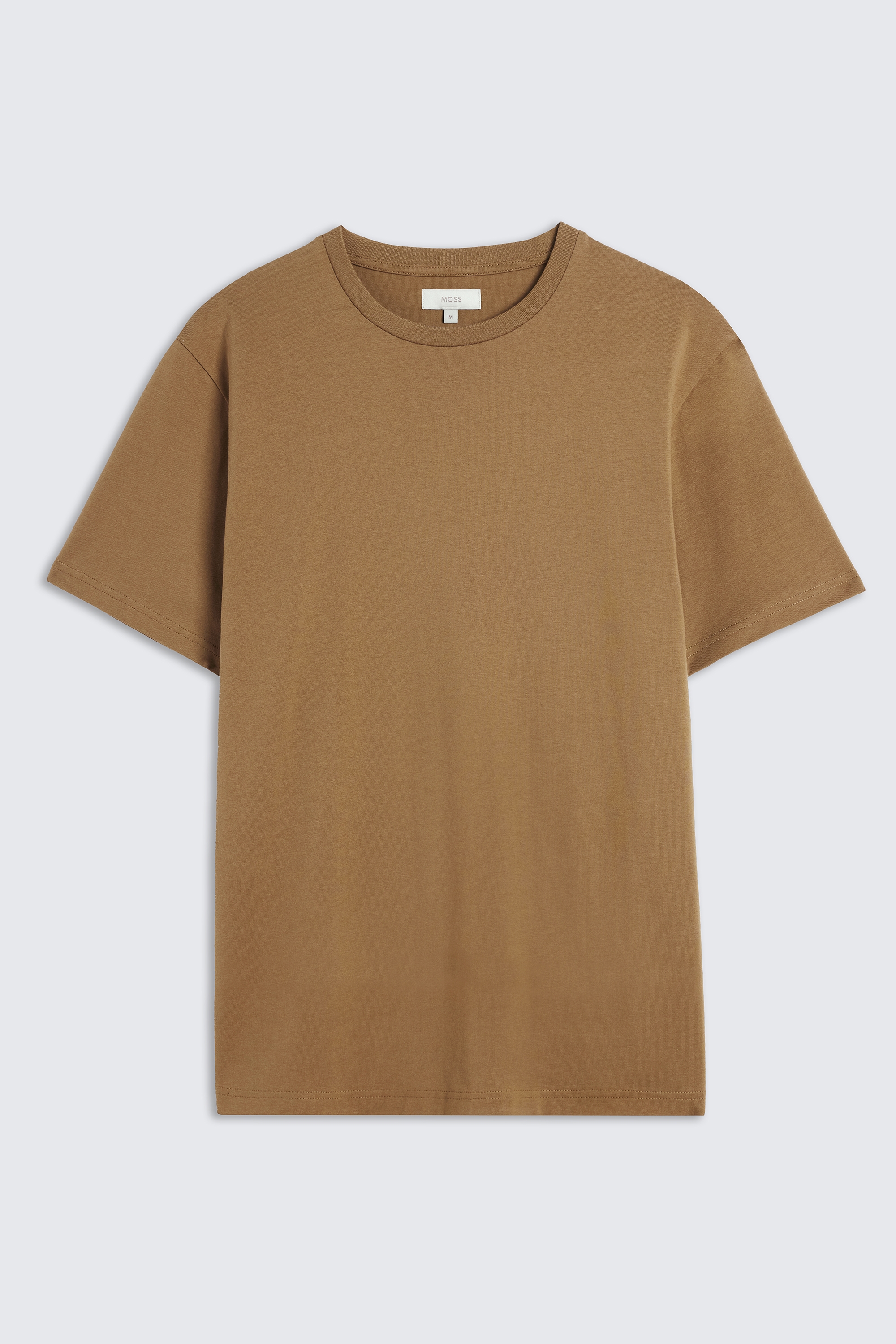 Tan Crew-Neck T-Shirt